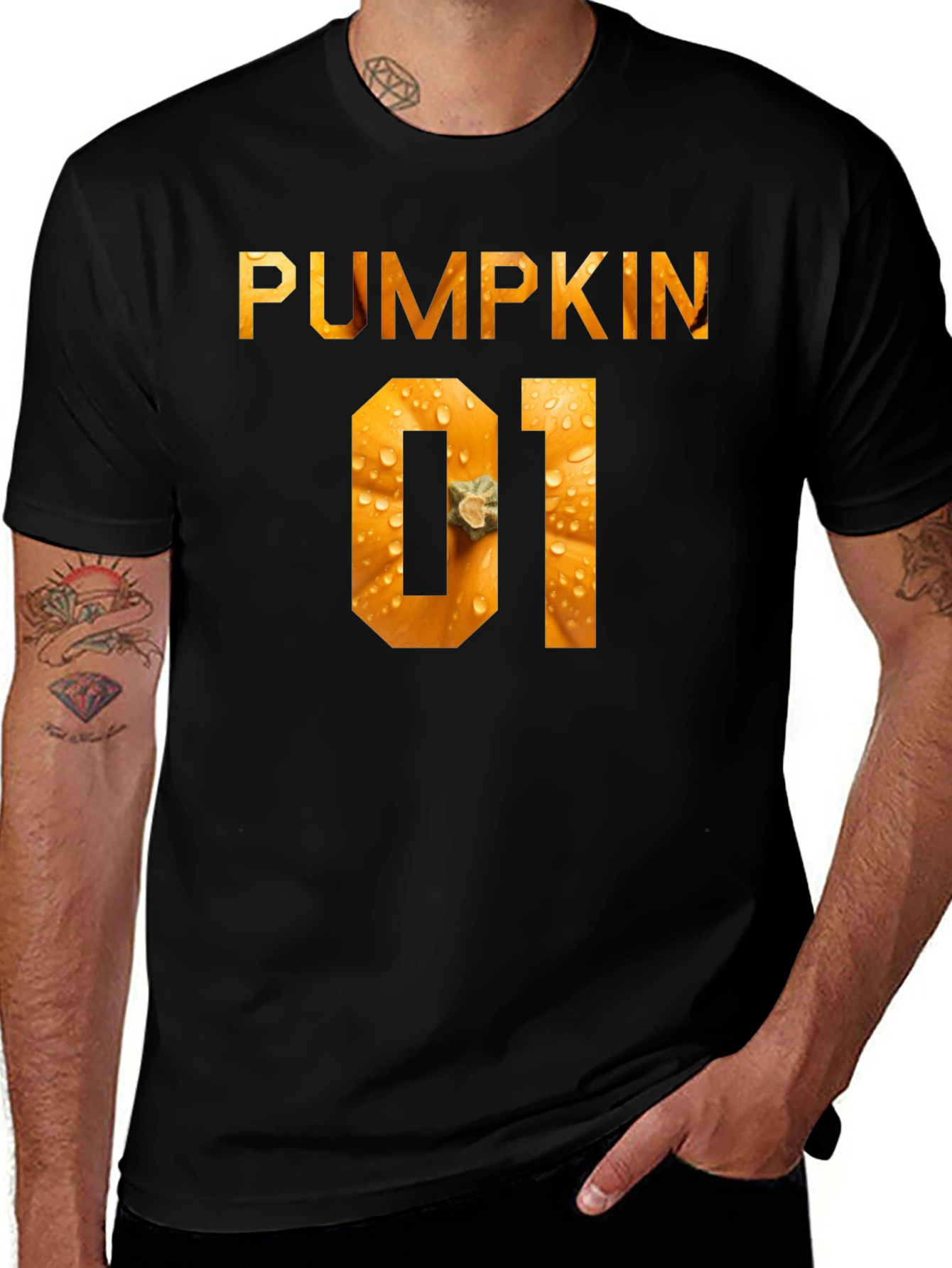 Pumpkin 01 Graphic Tee - Halloween Ready!