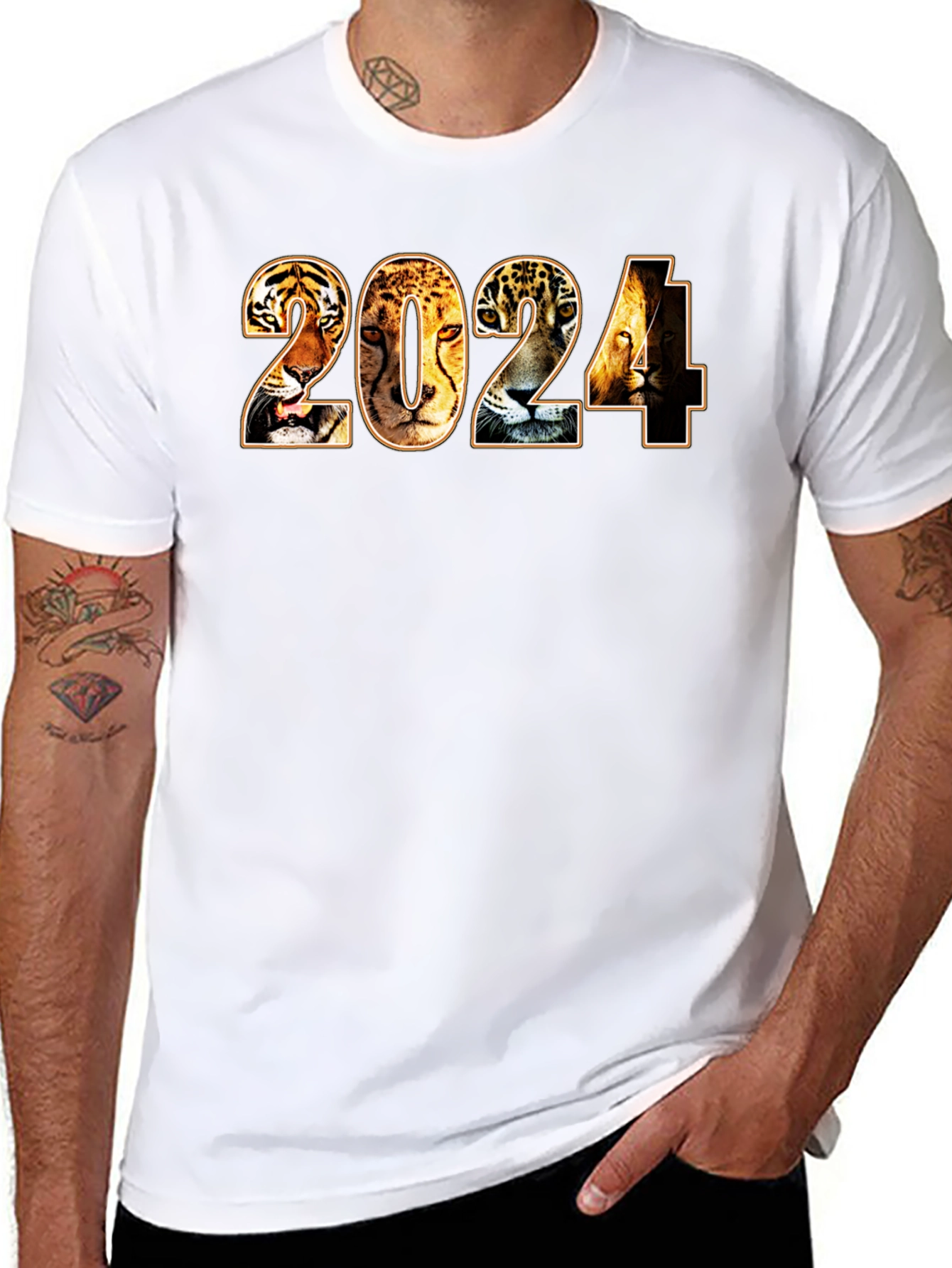2024 Animal Print T-Shirt