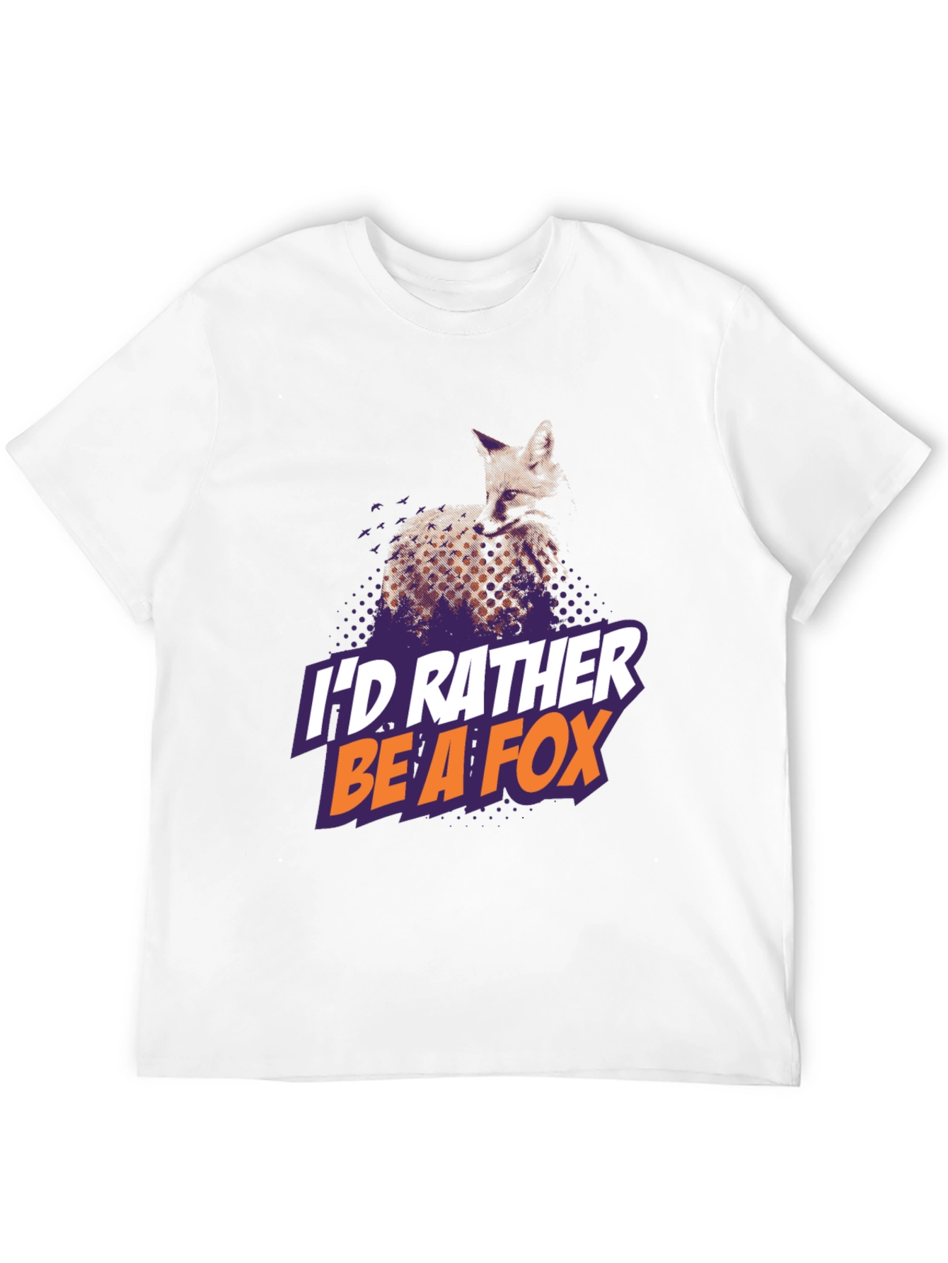 Id Rather Be A Fox Graphic Tee
