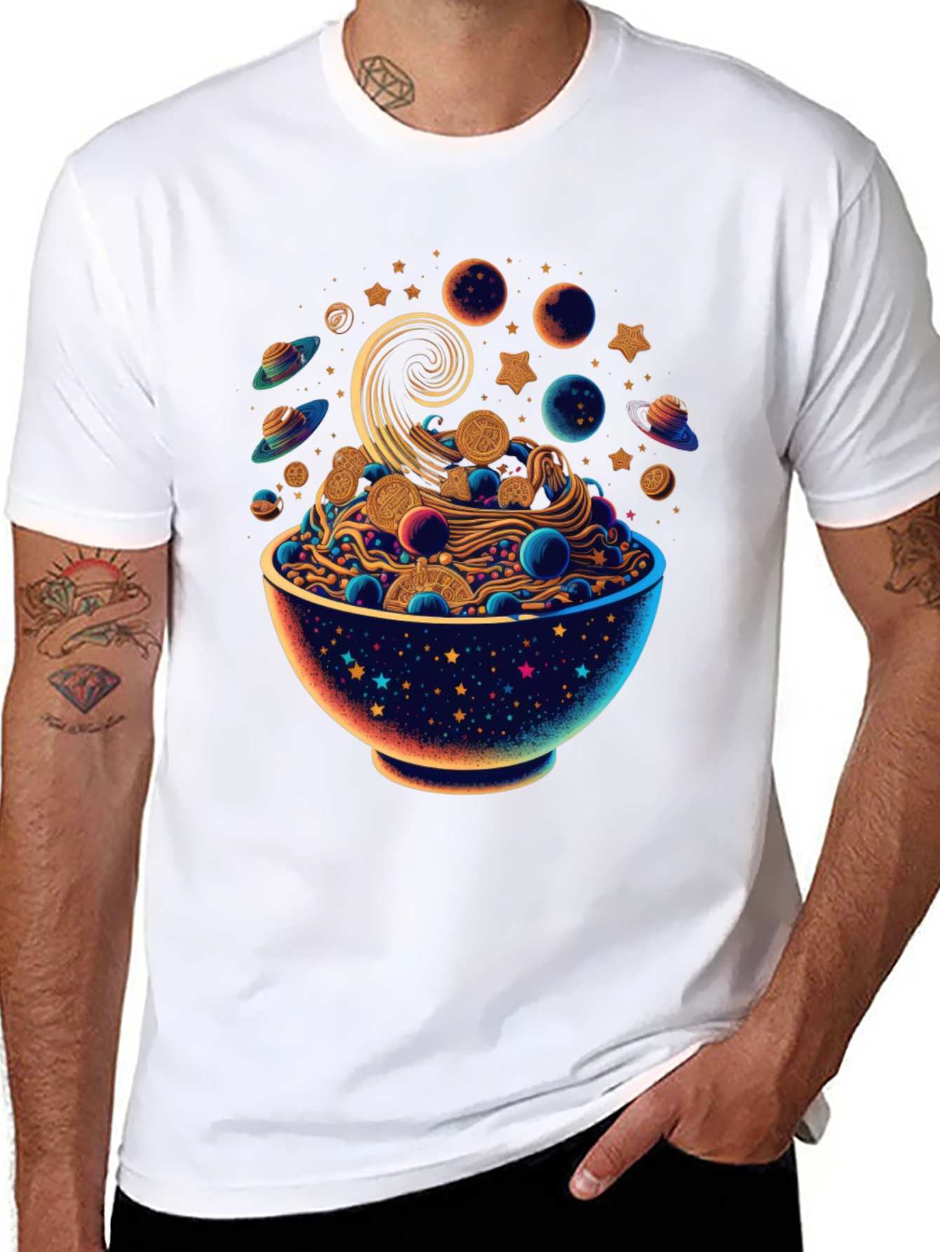 Cosmic Noodle Bowl Graphic Tee