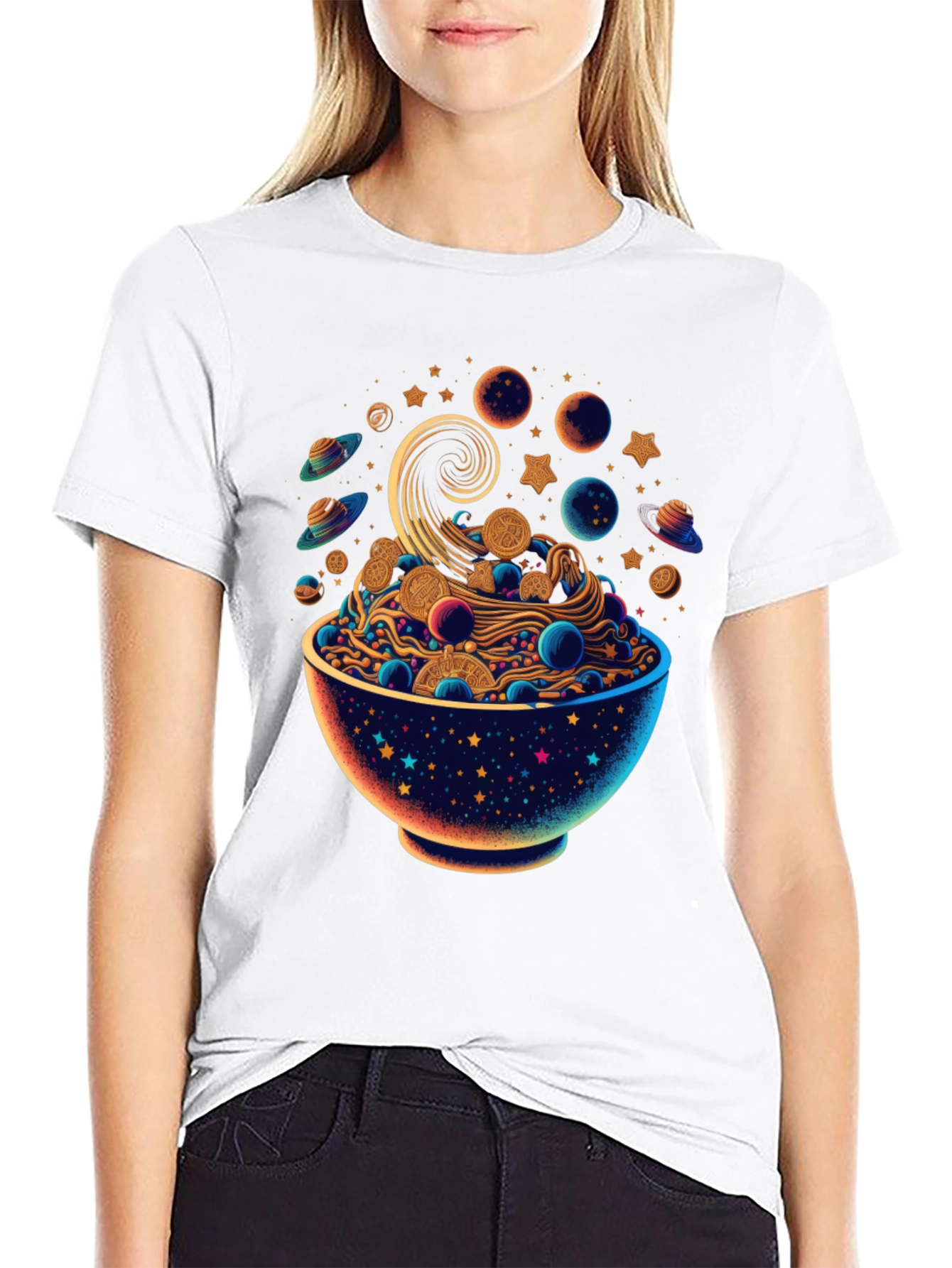 Cosmic Noodle Bowl Graphic Tee
