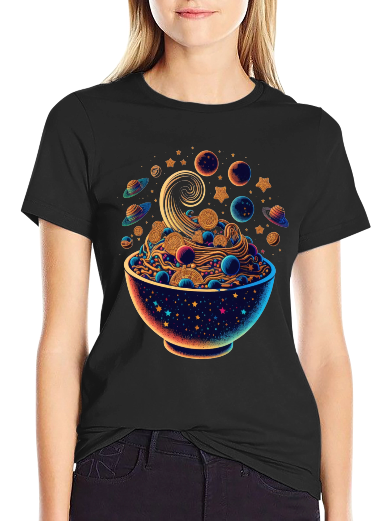 Cosmic Noodle Bowl Graphic Tee