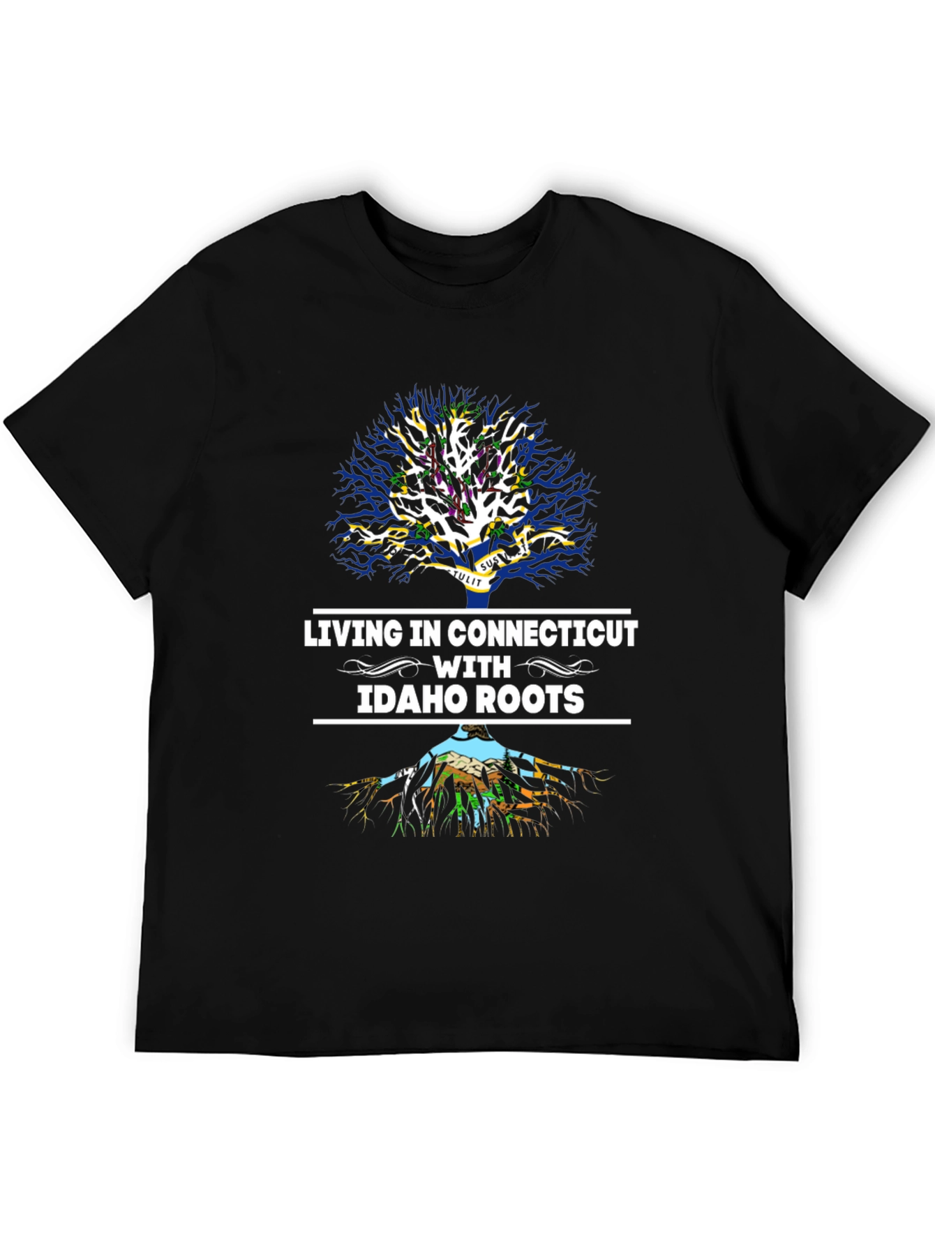Connecticut T-Shirt: Idaho Roots