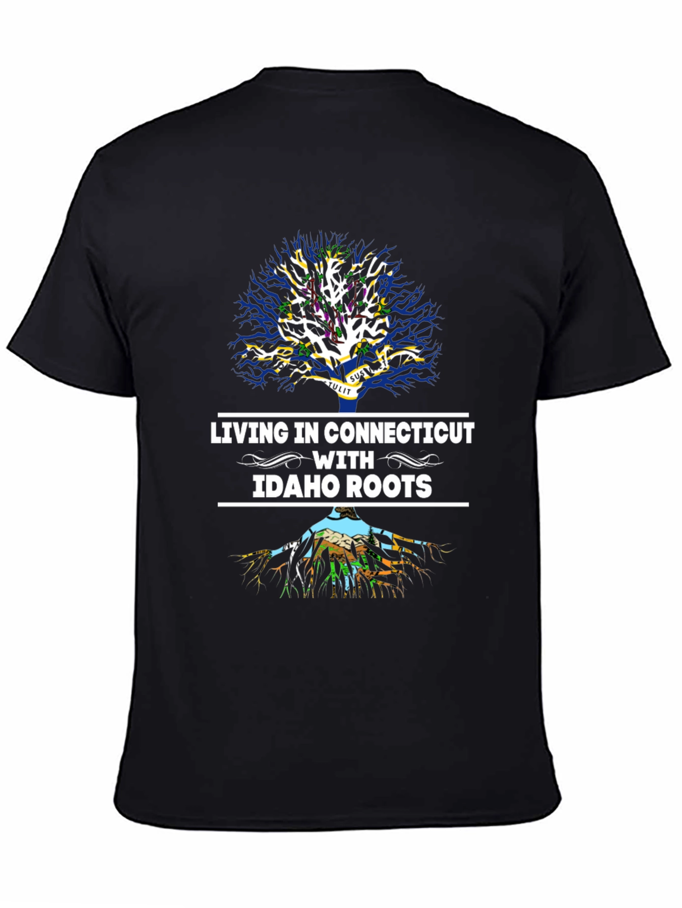 Connecticut T-Shirt: Idaho Roots