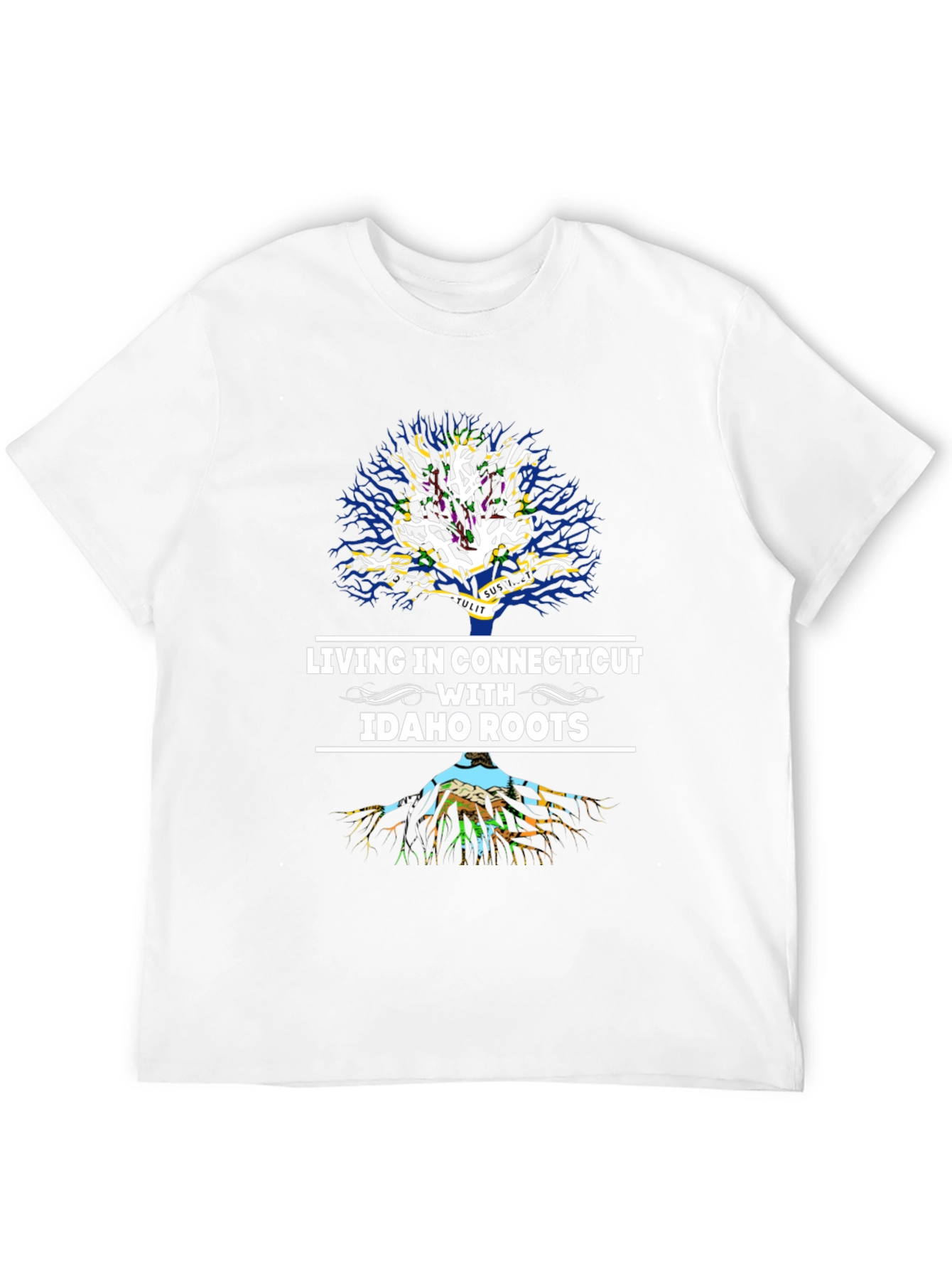 Connecticut T-Shirt: Idaho Roots