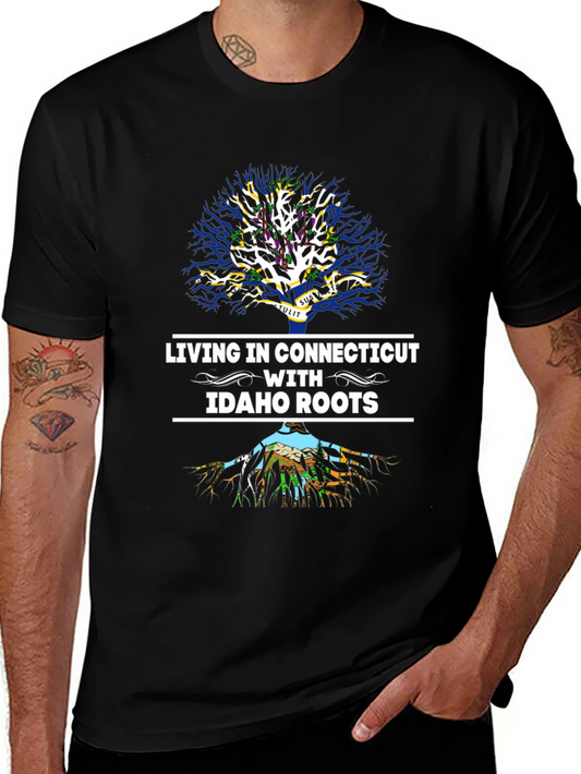 Connecticut T-Shirt: Idaho Roots