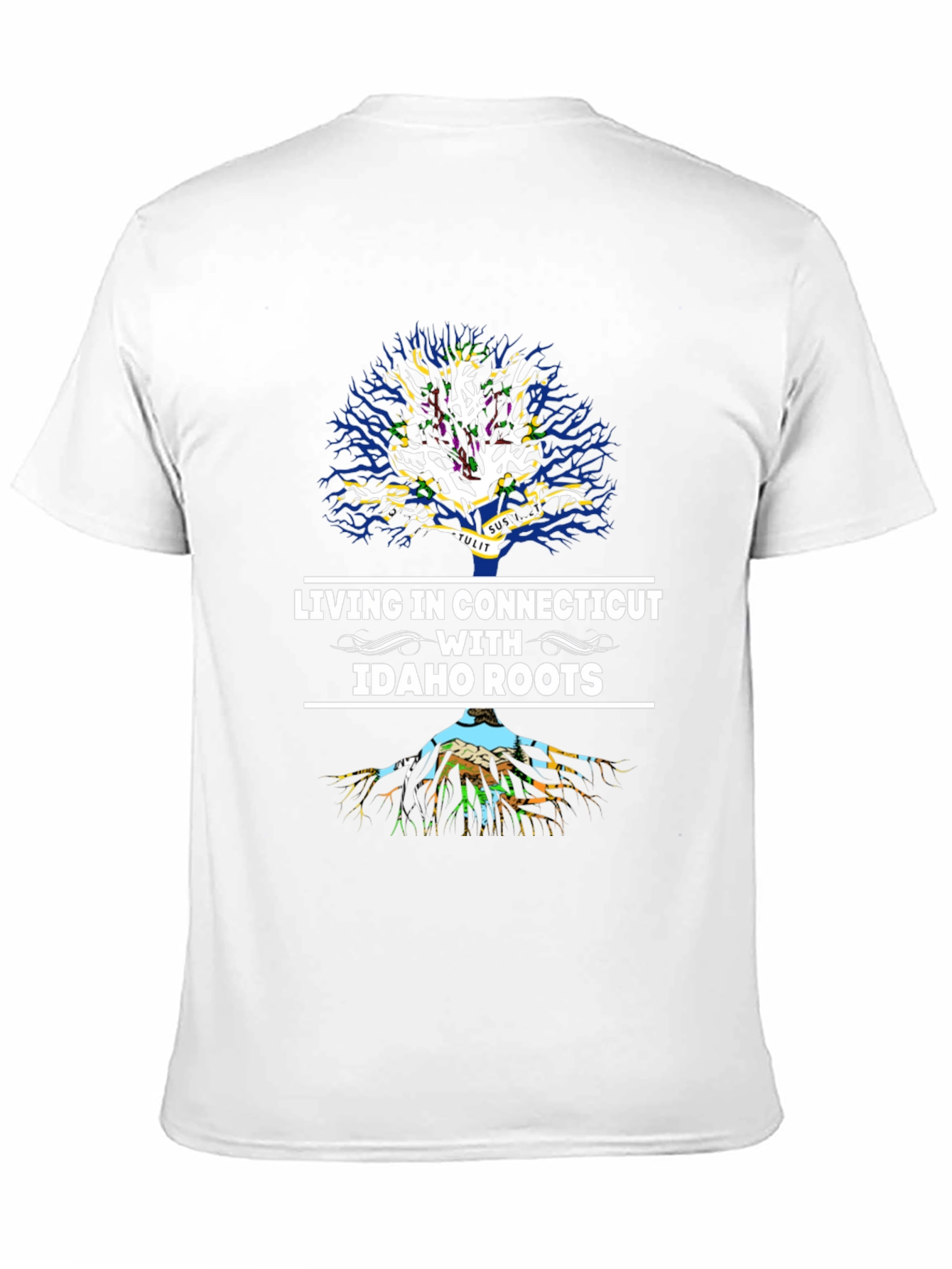 Connecticut T-Shirt: Idaho Roots