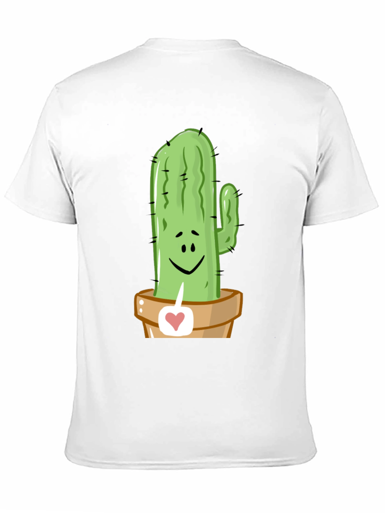 Cactus Love Graphic Tee - Unique Potted Plant Design