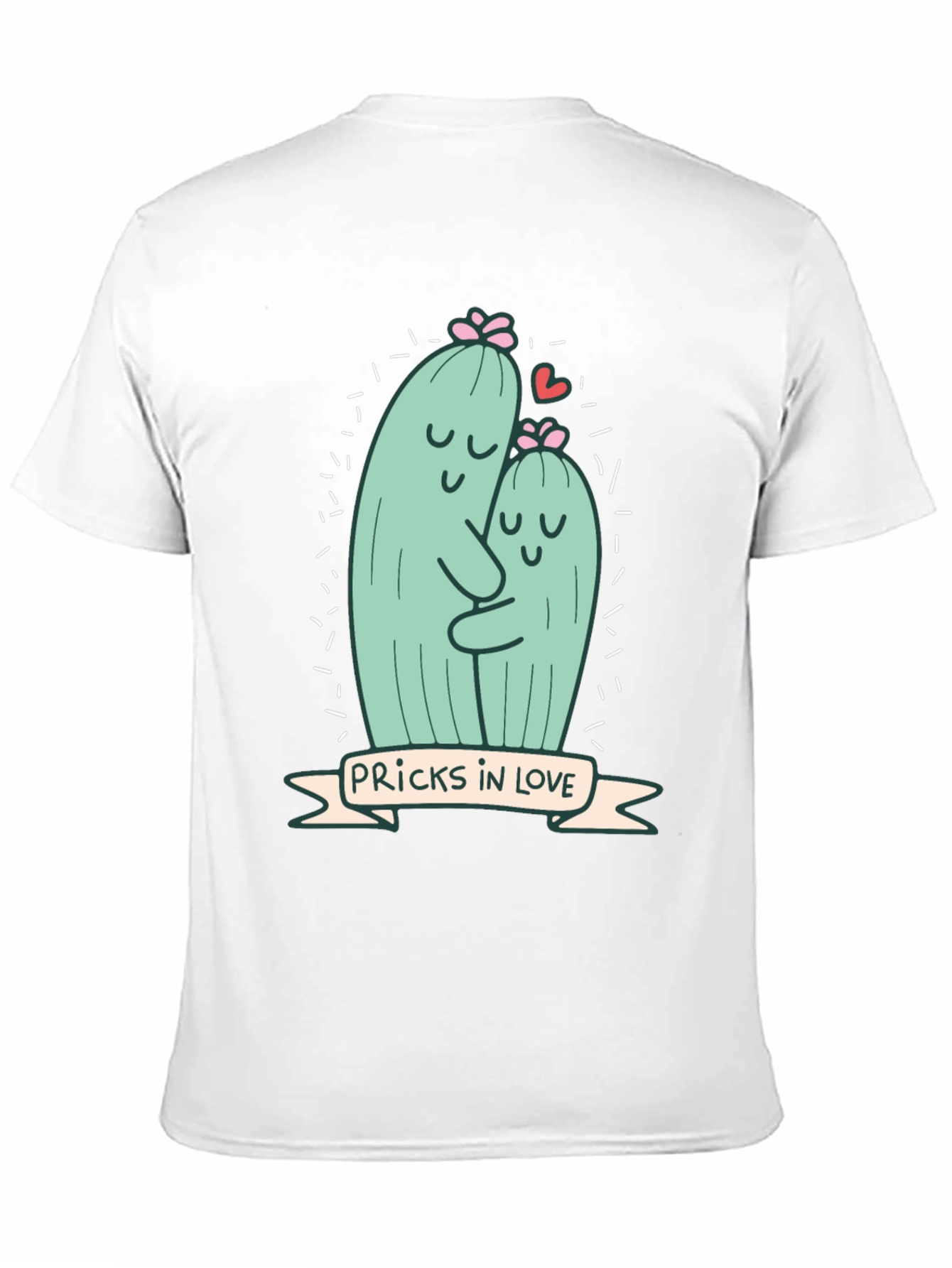 Pricks in Love Graphic Tee - Soft Cotton