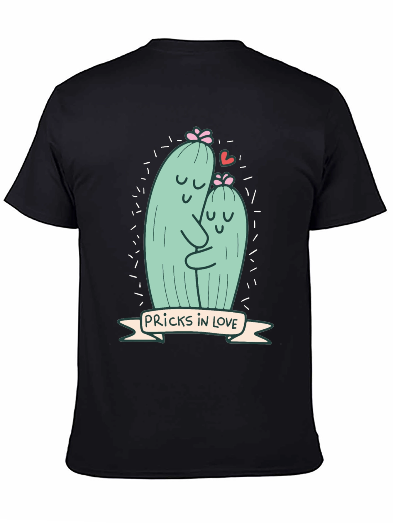 Pricks in Love Graphic Tee - Soft Cotton