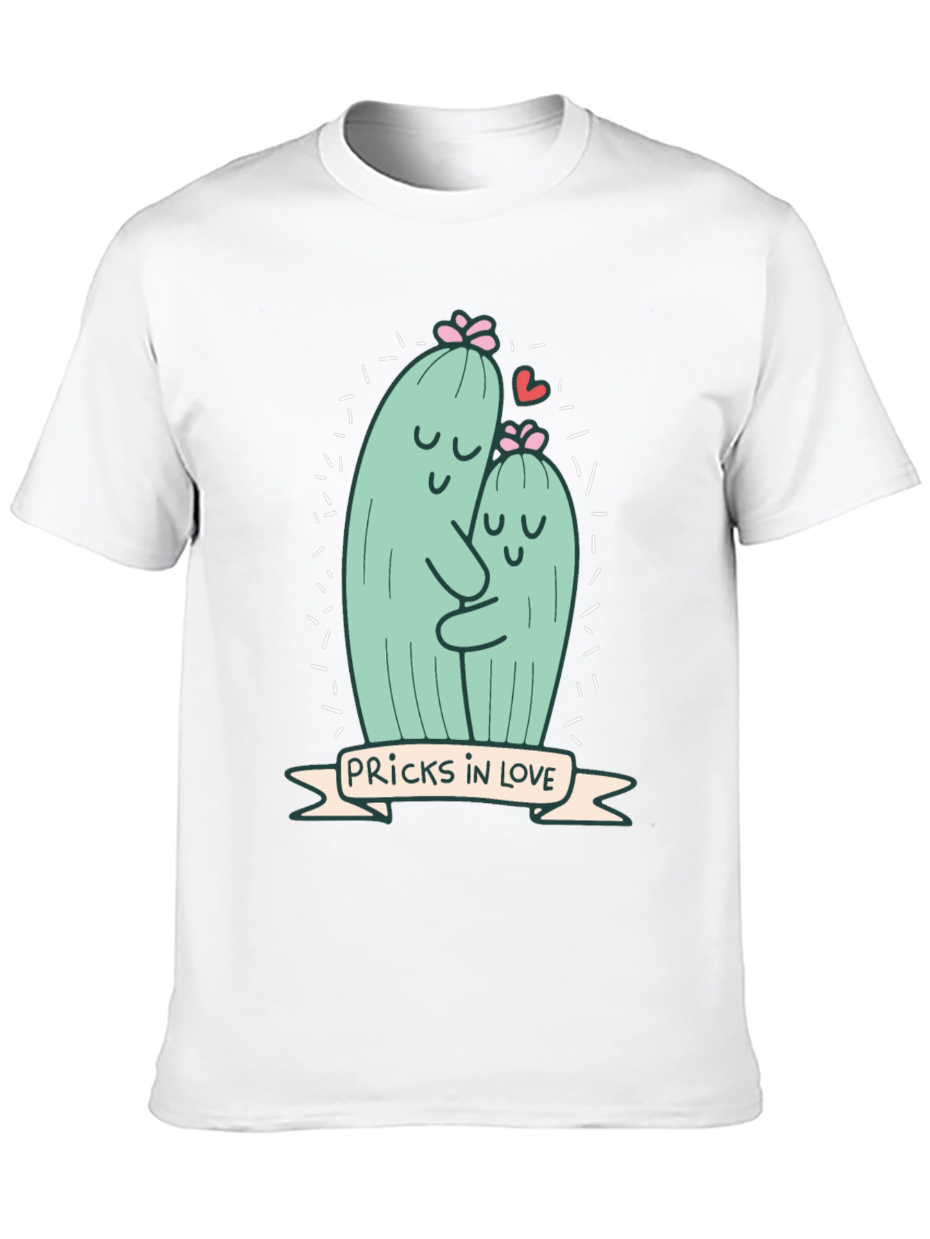 Pricks in Love Graphic Tee - Soft Cotton