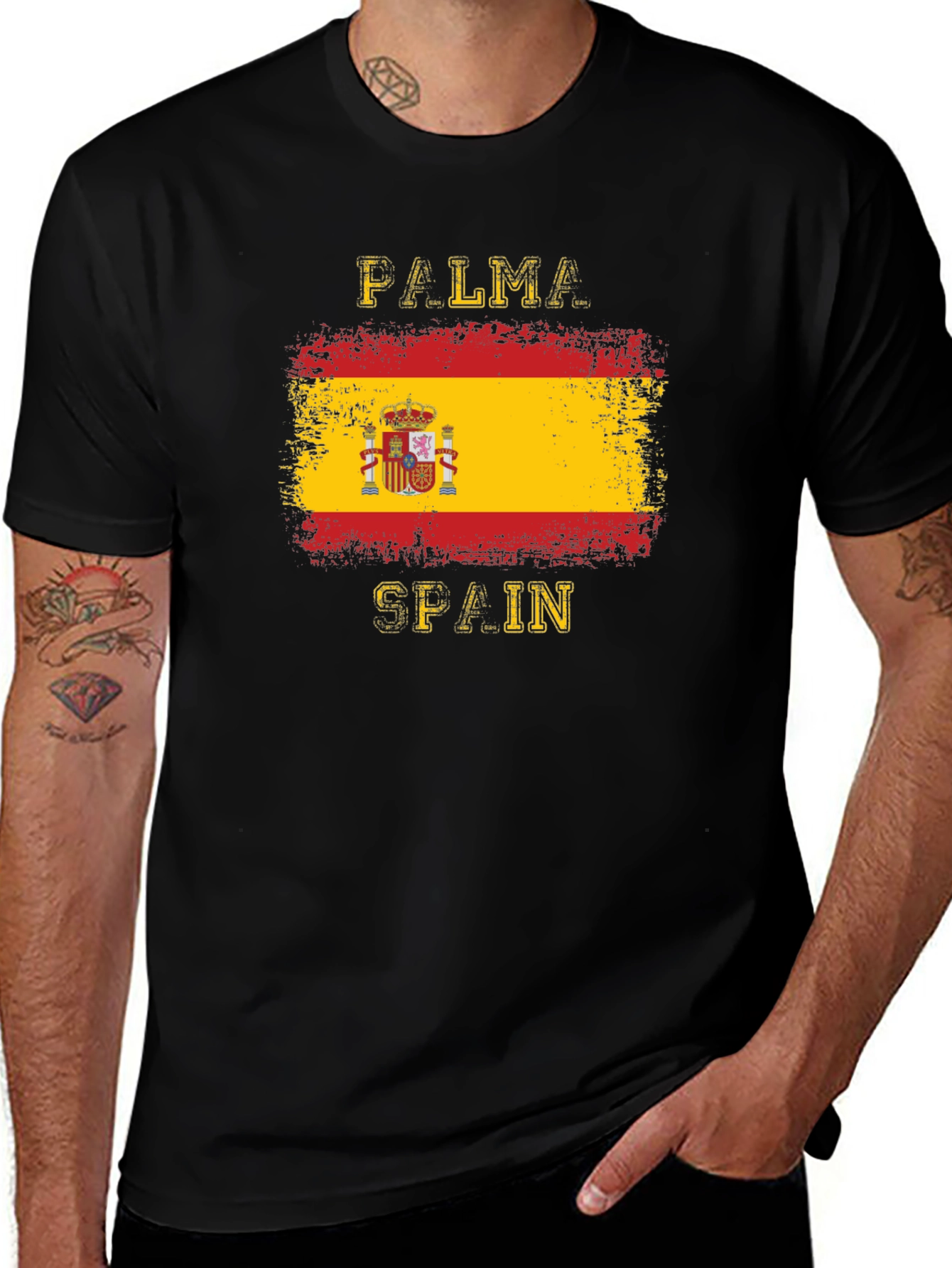 Palma Spain Flag T-Shirt