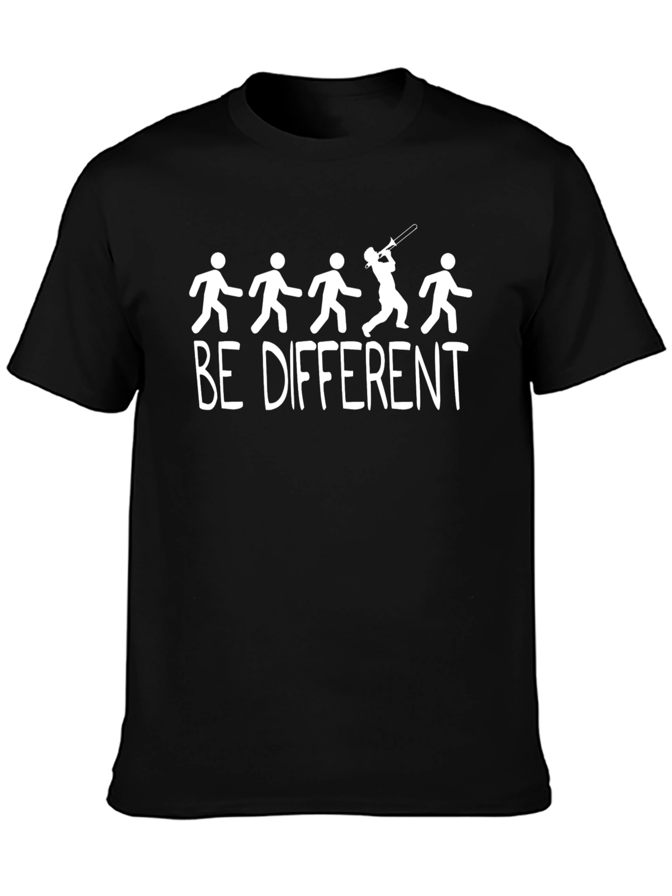 Be Different Black T-Shirt
