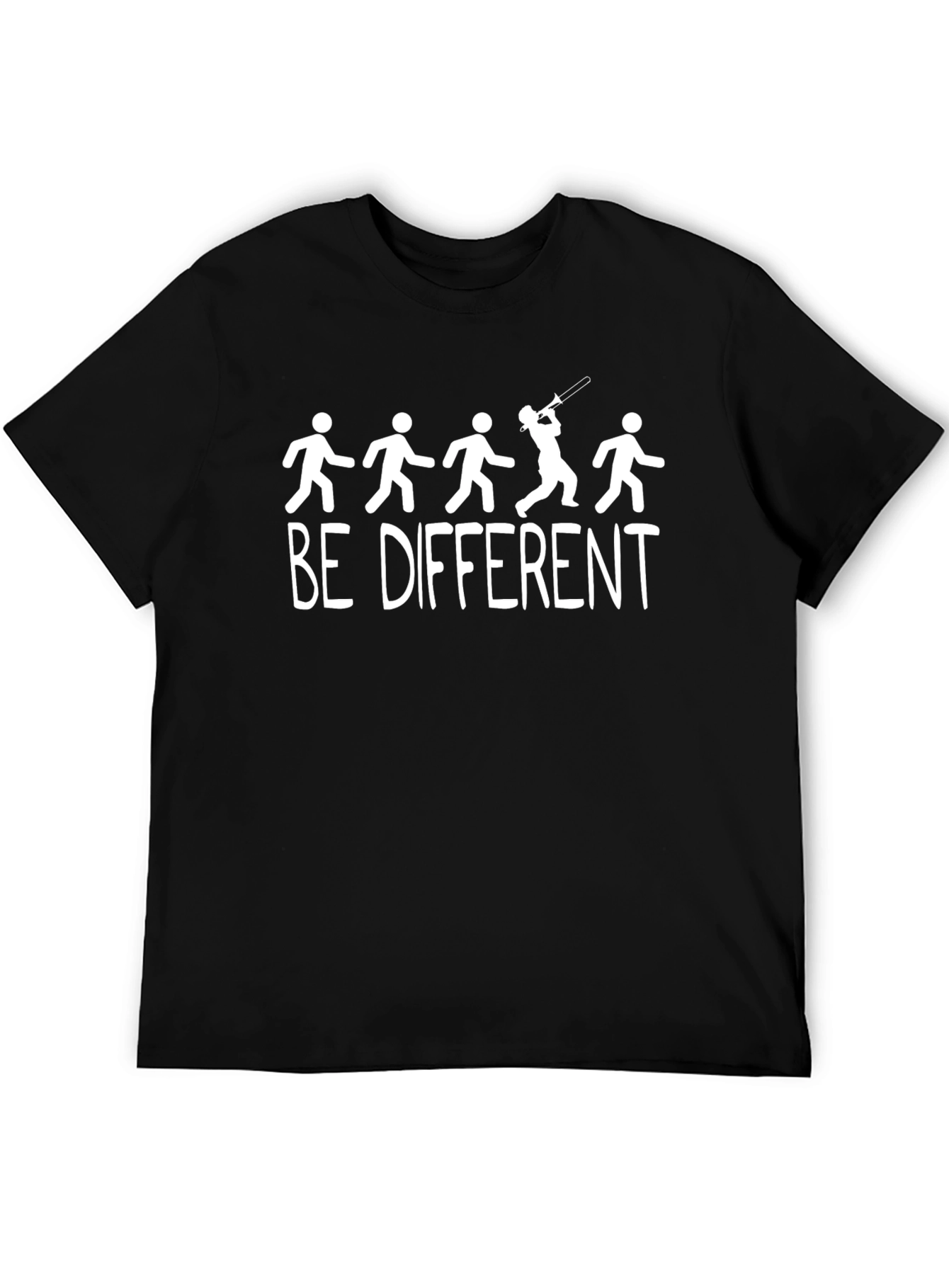 Be Different Black T-Shirt