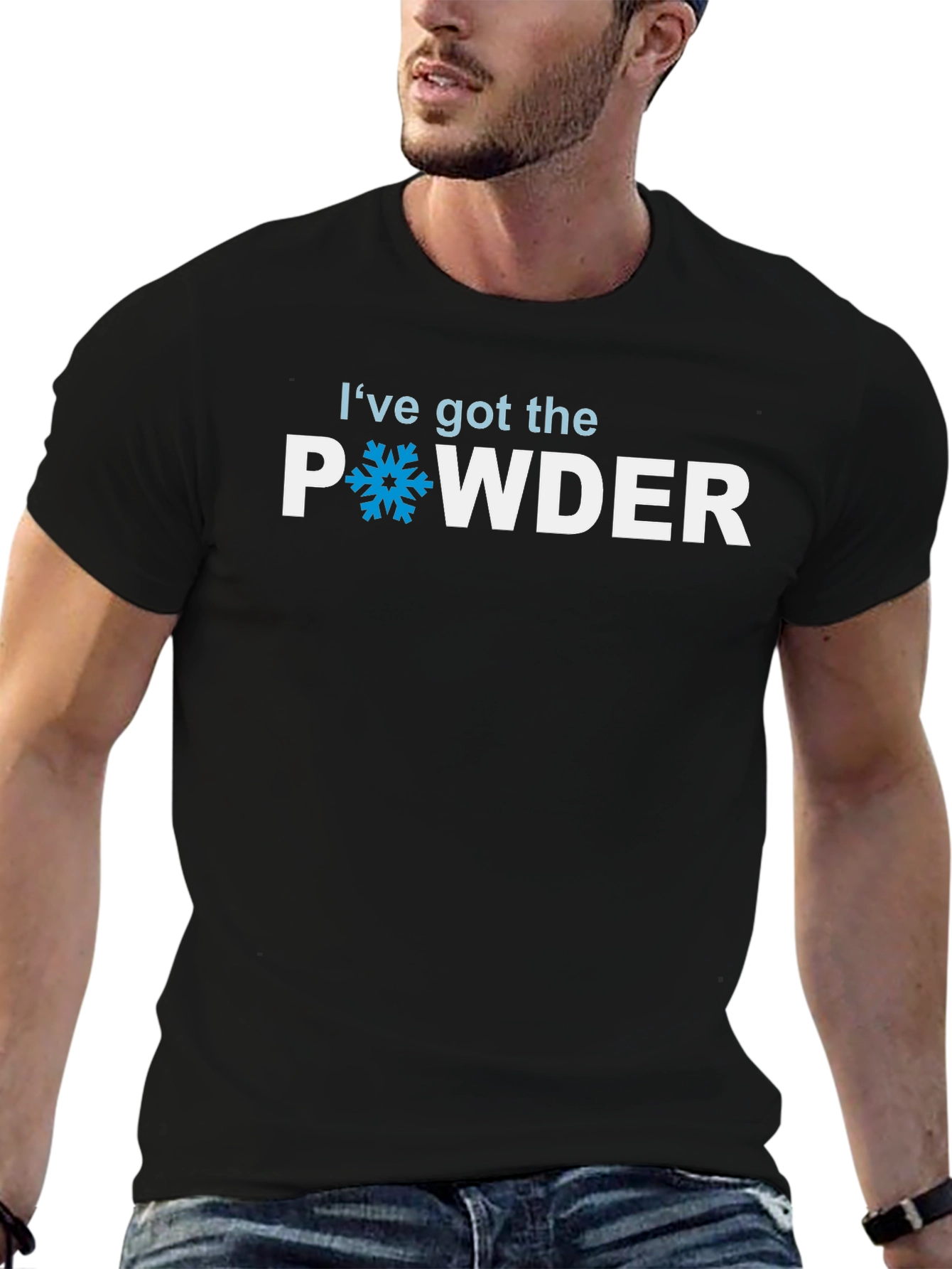Ive Got The Powder T-Shirt - Skiing & Snowboarding