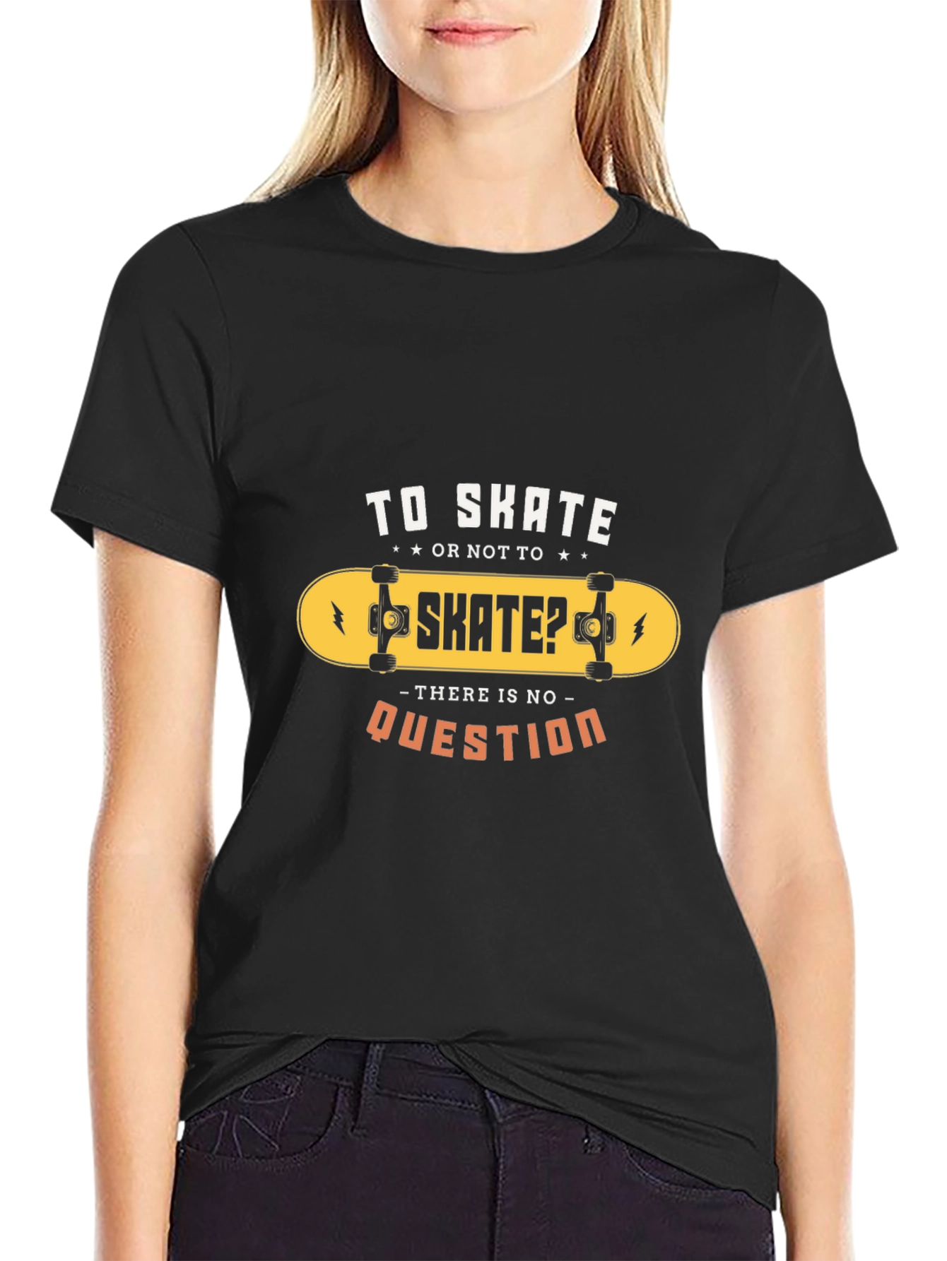 Skate T-Shirt: To Skate or Not To Skate?