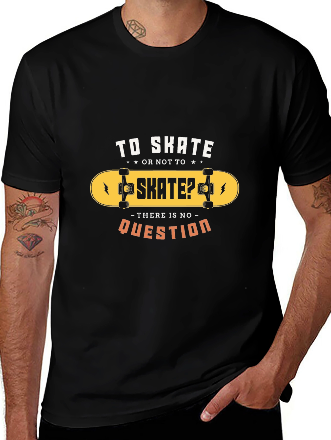 Skate T-Shirt: To Skate or Not To Skate?