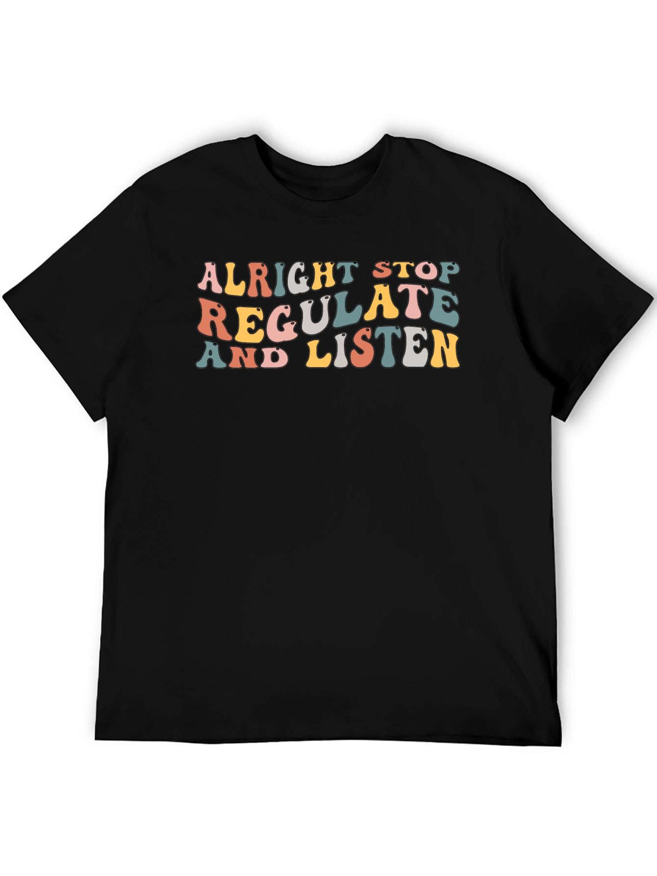 Retro Alright Stop Graphic Tee