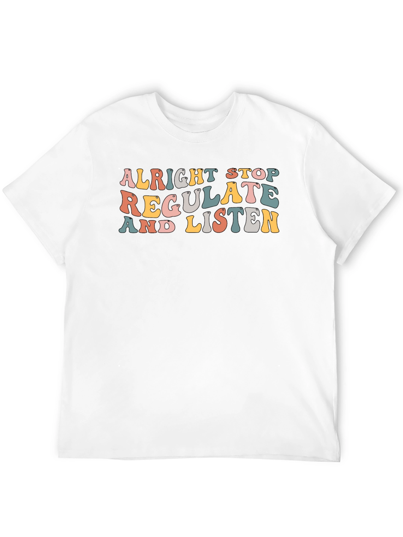 Retro Alright Stop Graphic Tee