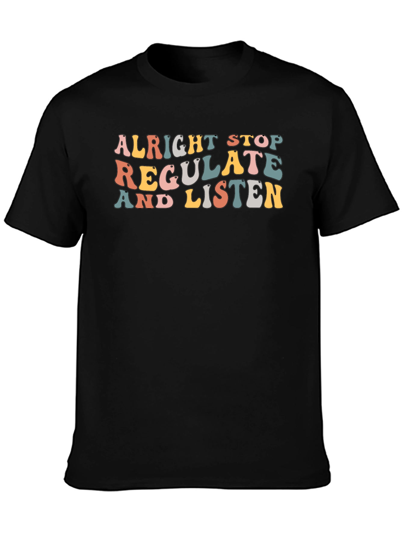 Retro Alright Stop Graphic Tee