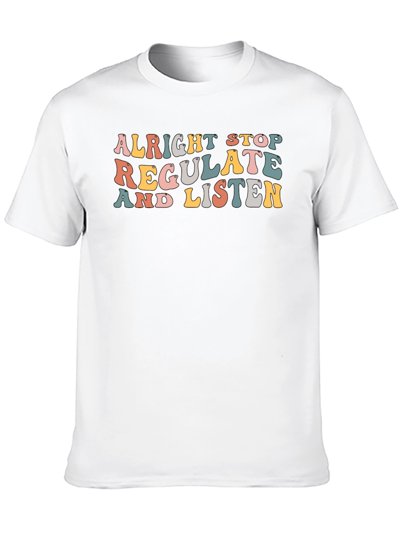 Retro Alright Stop Graphic Tee