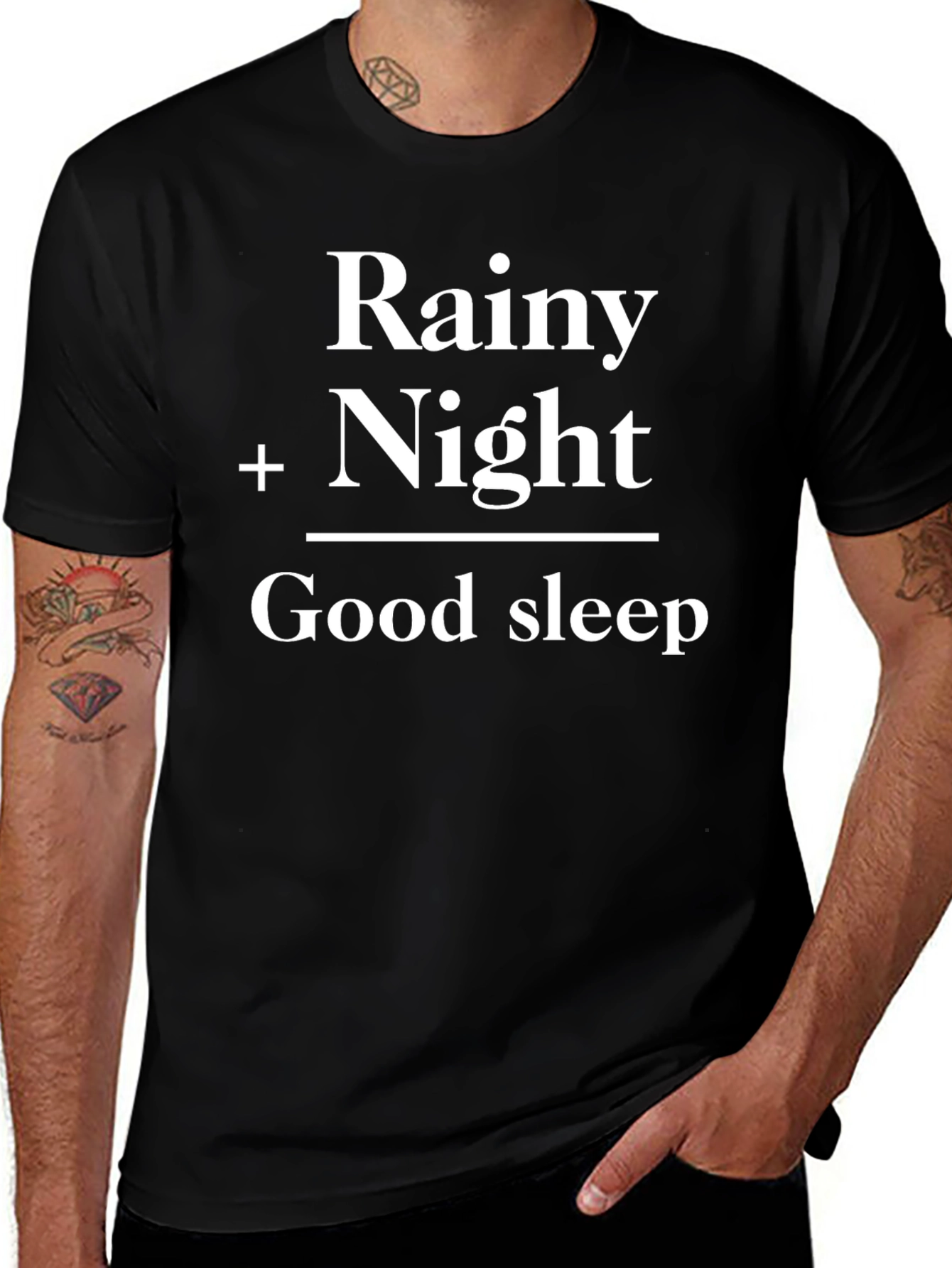 Rainy Night Good Sleep Graphic Tee