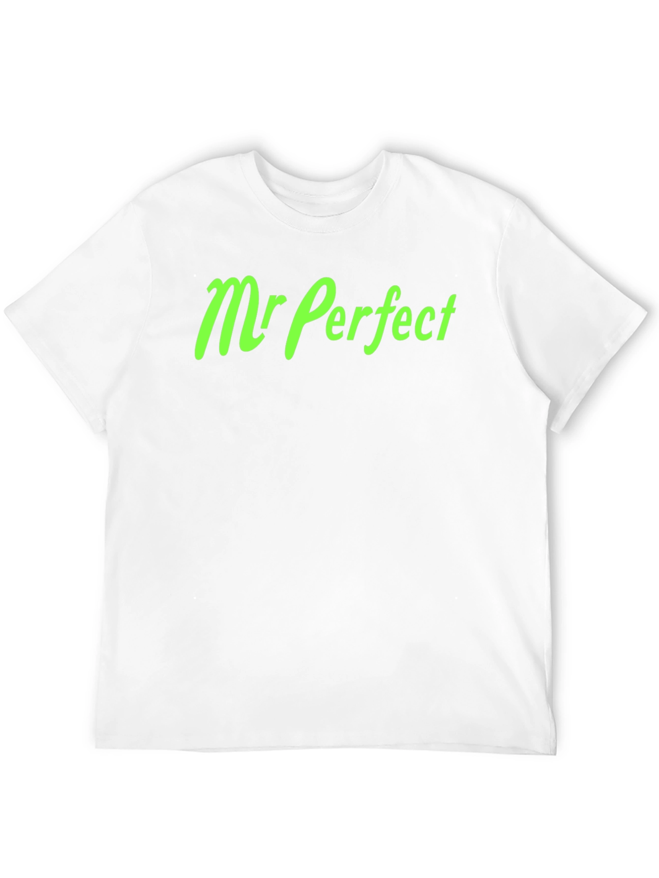 Mr. Perfect Black Graphic Tee