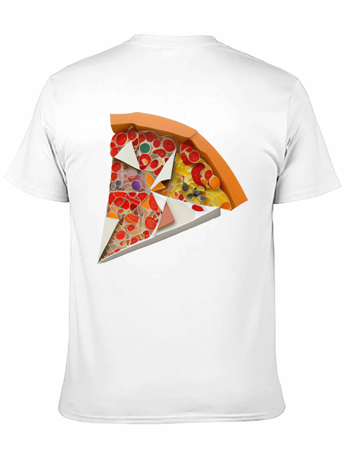 Pizza Slice Graphic Tee - Unique Foodie Fashion