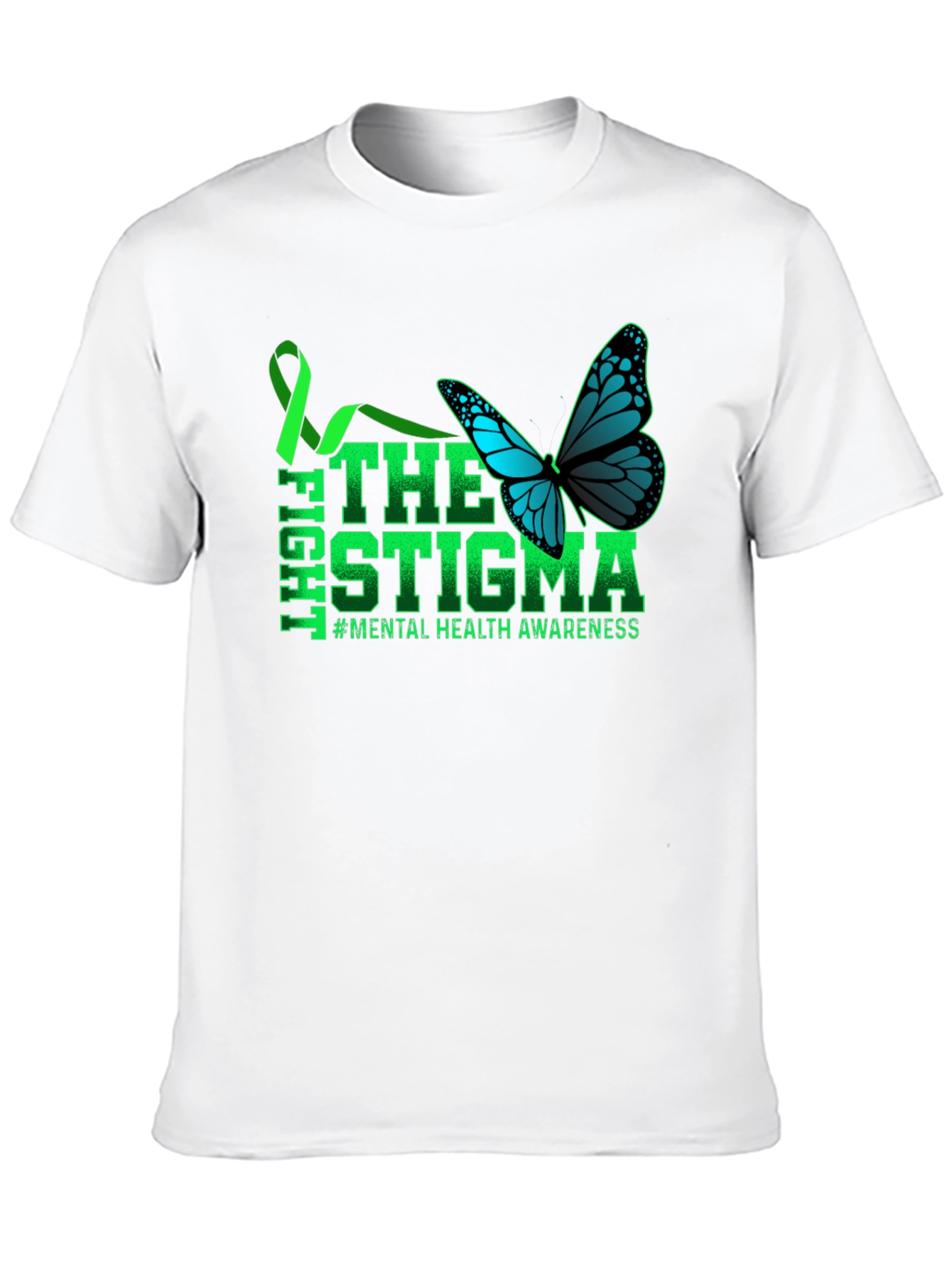 Fight The Stigma Mental Health Awareness T-Shirt