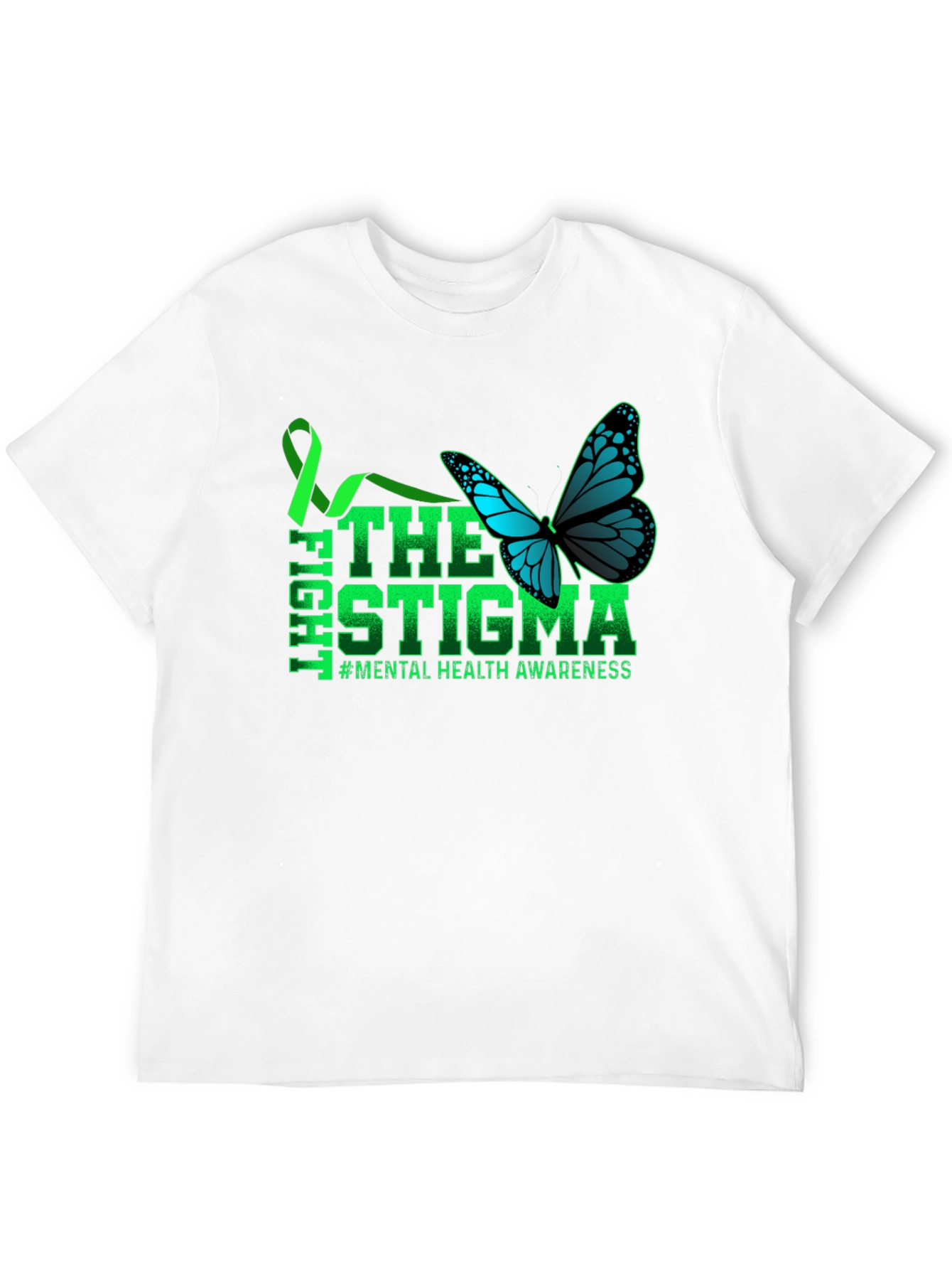 Fight The Stigma Mental Health Awareness T-Shirt