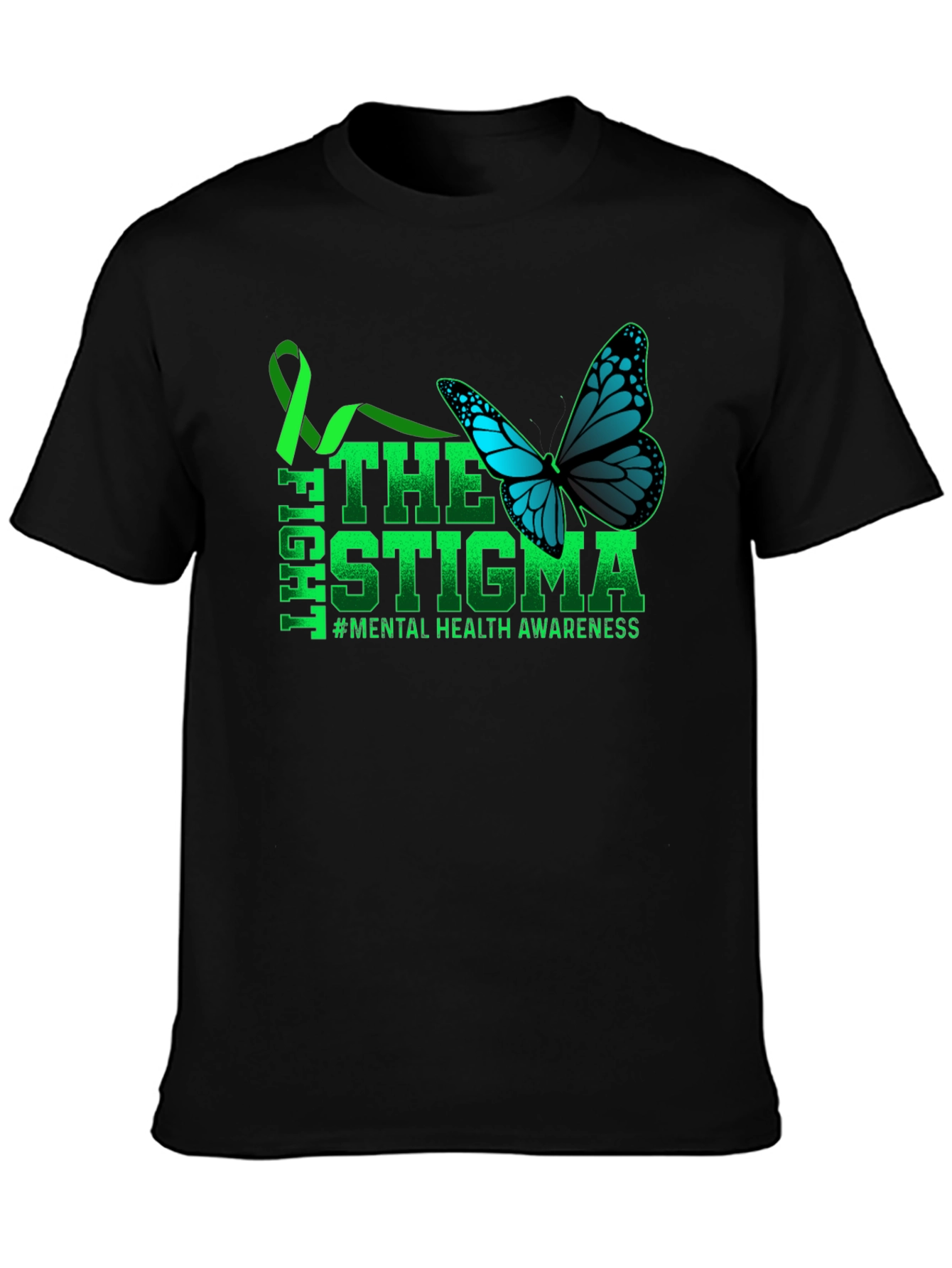 Fight The Stigma Mental Health Awareness T-Shirt
