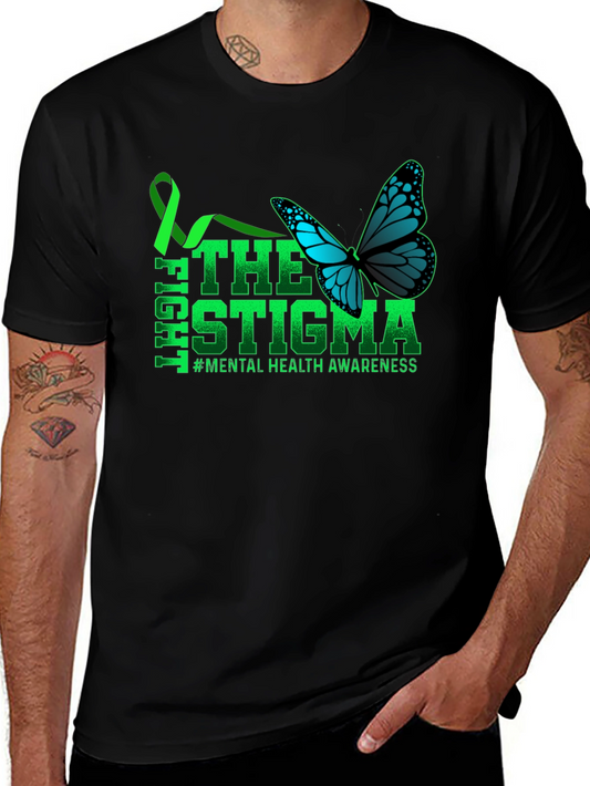 Fight The Stigma Mental Health Awareness T-Shirt