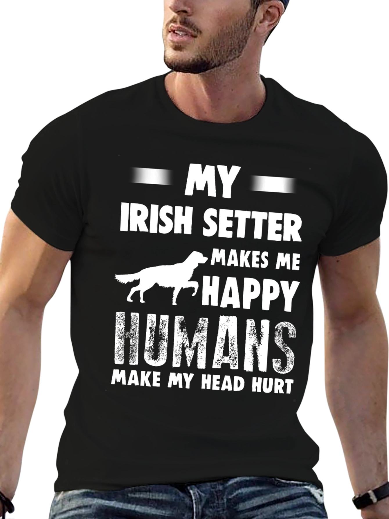 Irish Setter Dog Lover T-Shirt Funny Pet Owner Gift