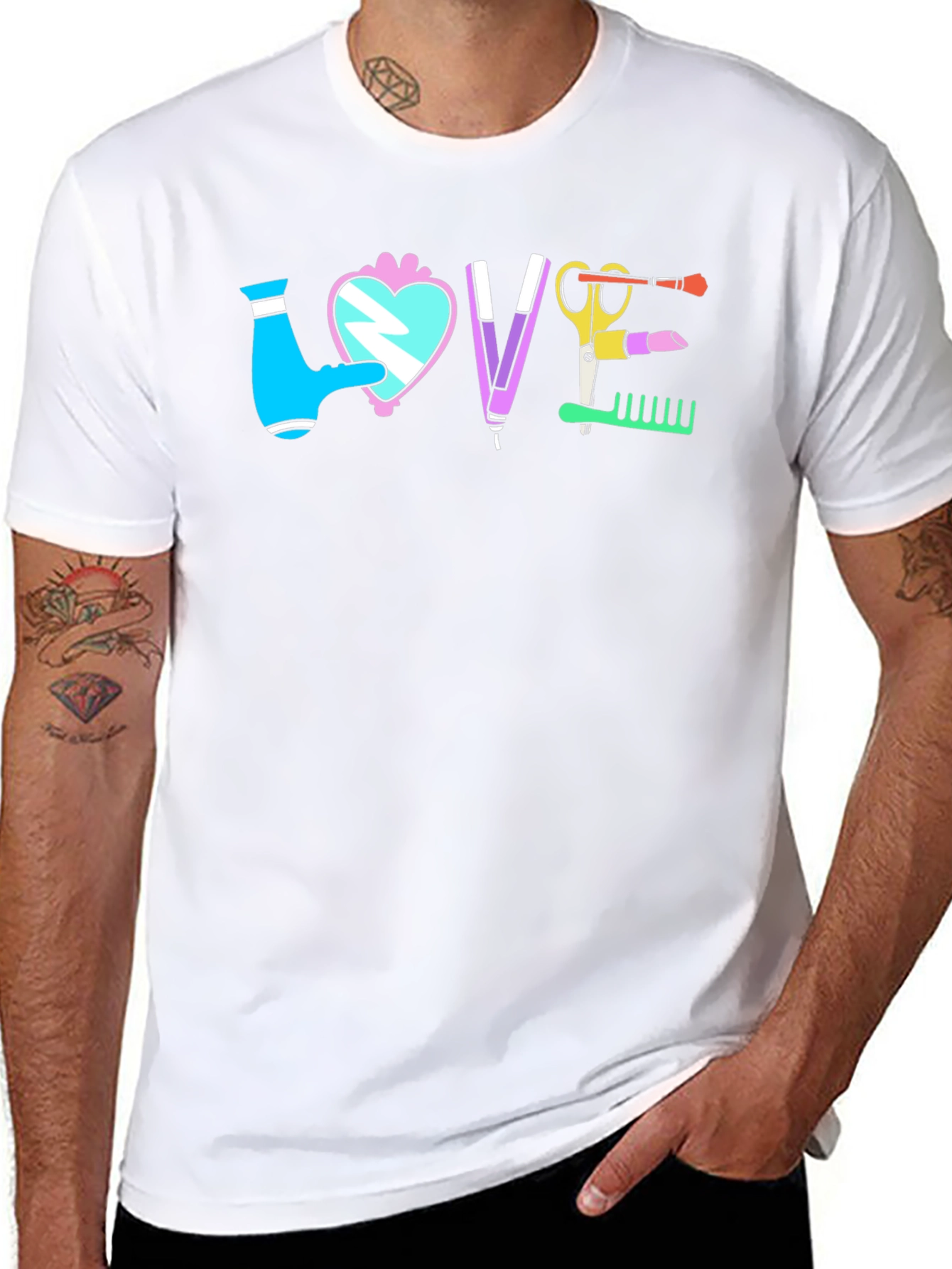 Love Hairdresser T-Shirt