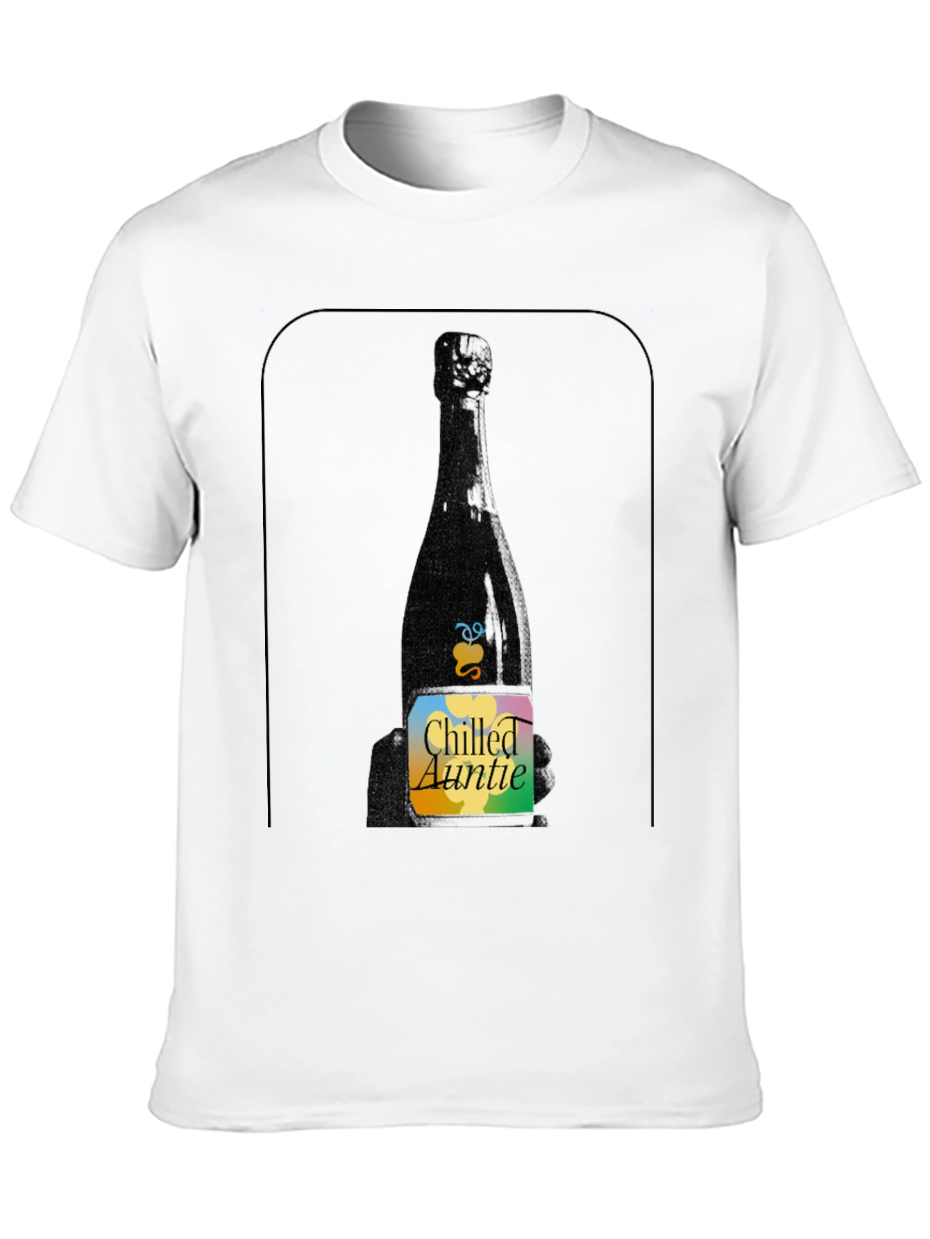 Chilled Auntie T-Shirt - Fun Festive Apparel