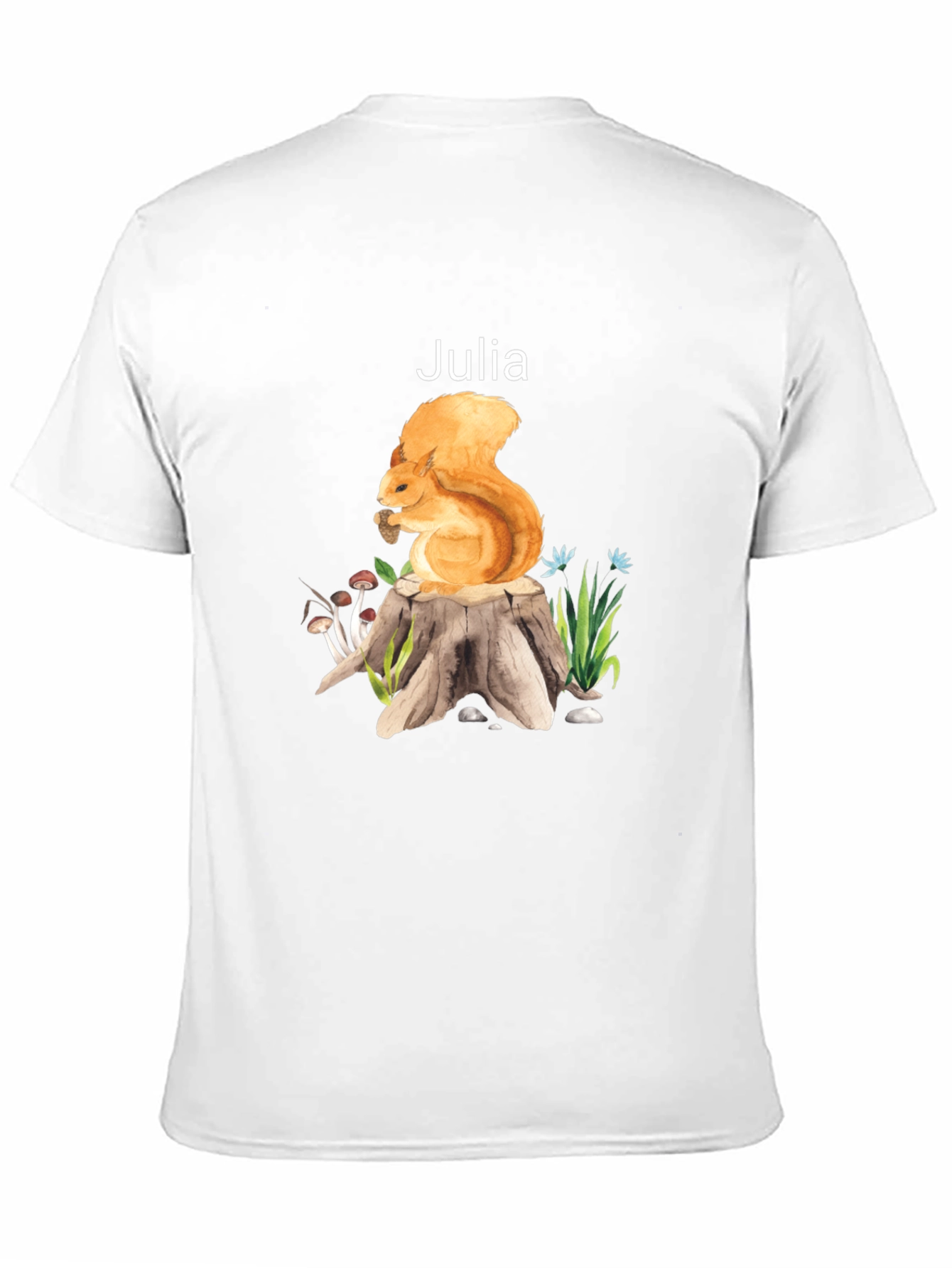 Squirrel Stump T-Shirt - Personalized Gift