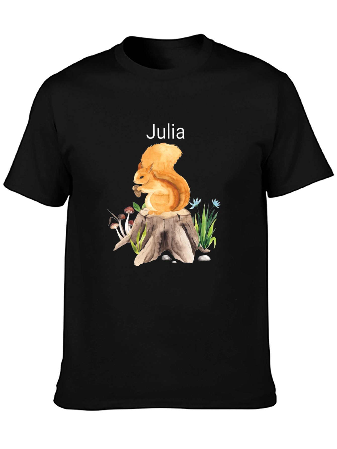 Squirrel Stump T-Shirt - Personalized Gift