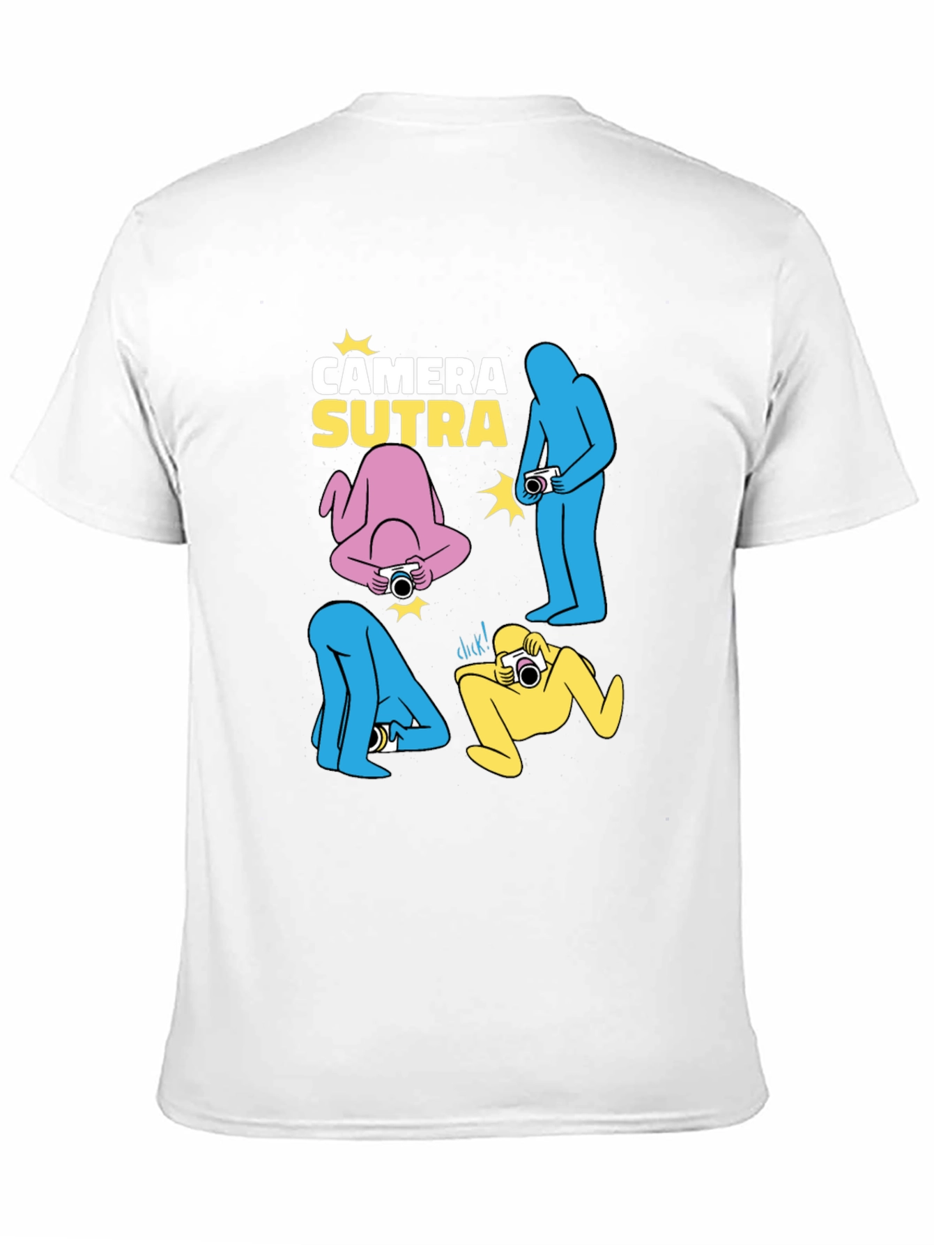 Camera Sutra Graphic T-Shirt - Black