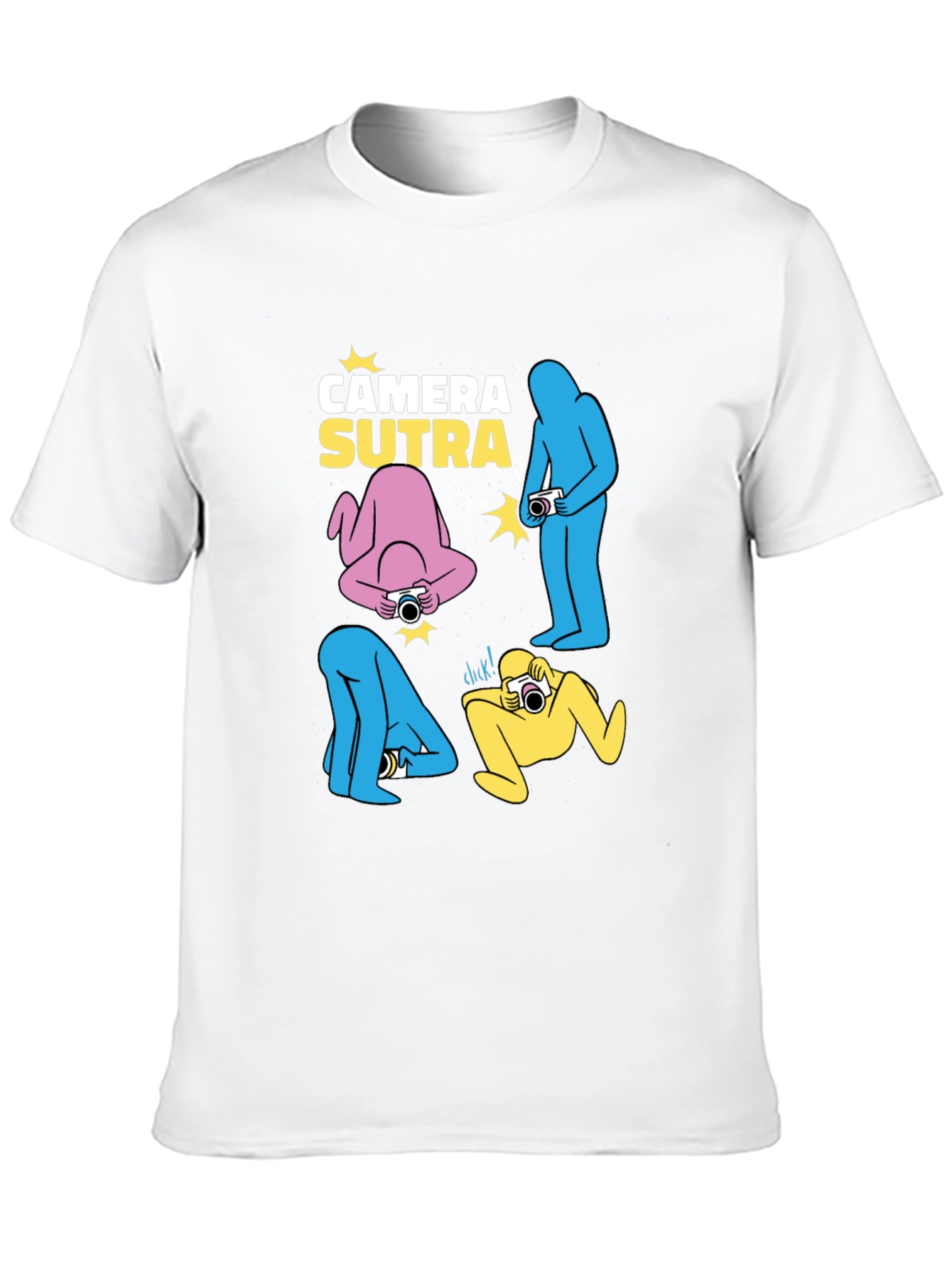 Camera Sutra Graphic T-Shirt - Black