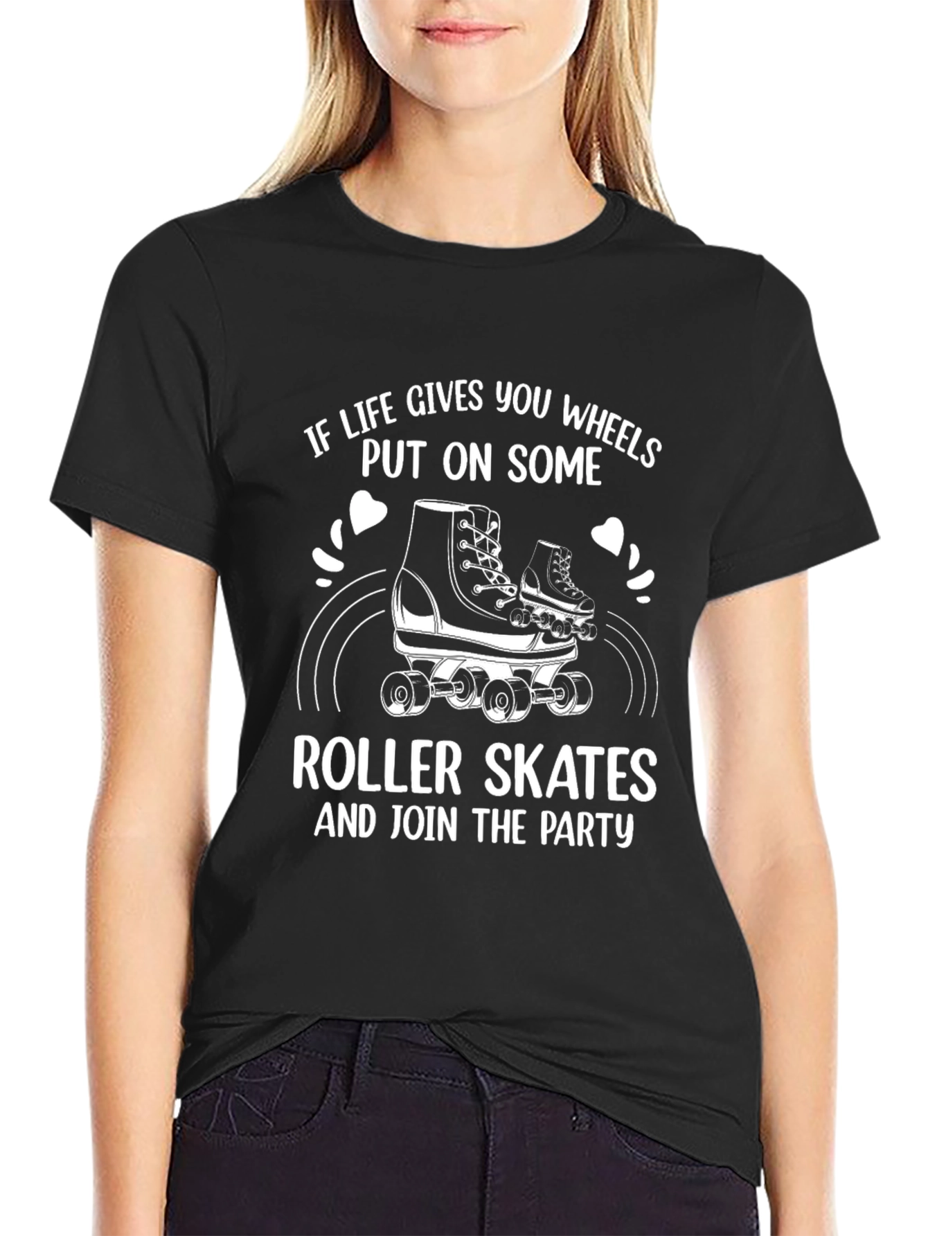 Roller Skate Party Tee - Life Gives You Wheels