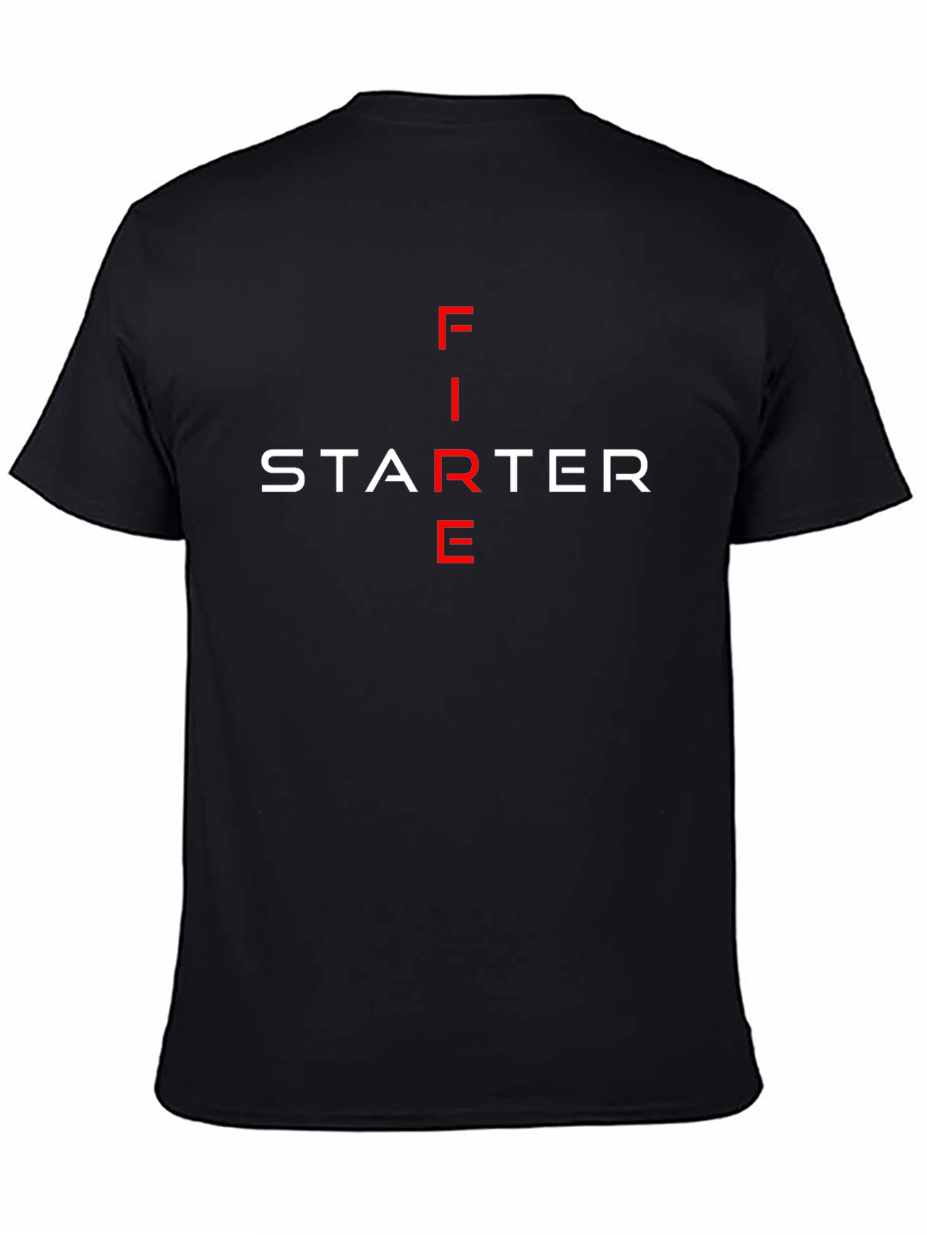 Fire Starter Graphic Tee - Black