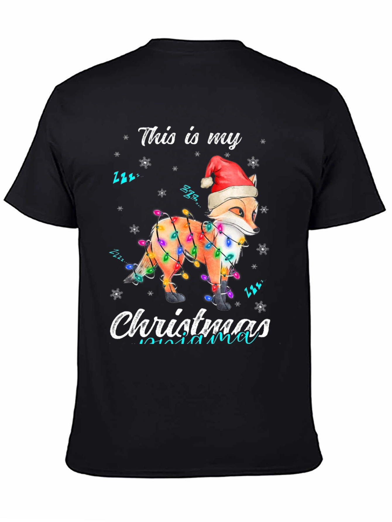 Festive Fox Christmas T-Shirt: Holiday Mama Bear Tee