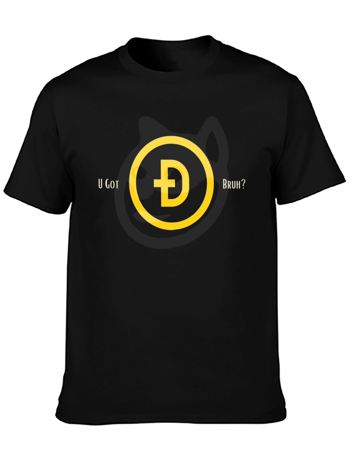 U Got ETH Bruh? Black T-Shirt Crypto Ethereum Meme