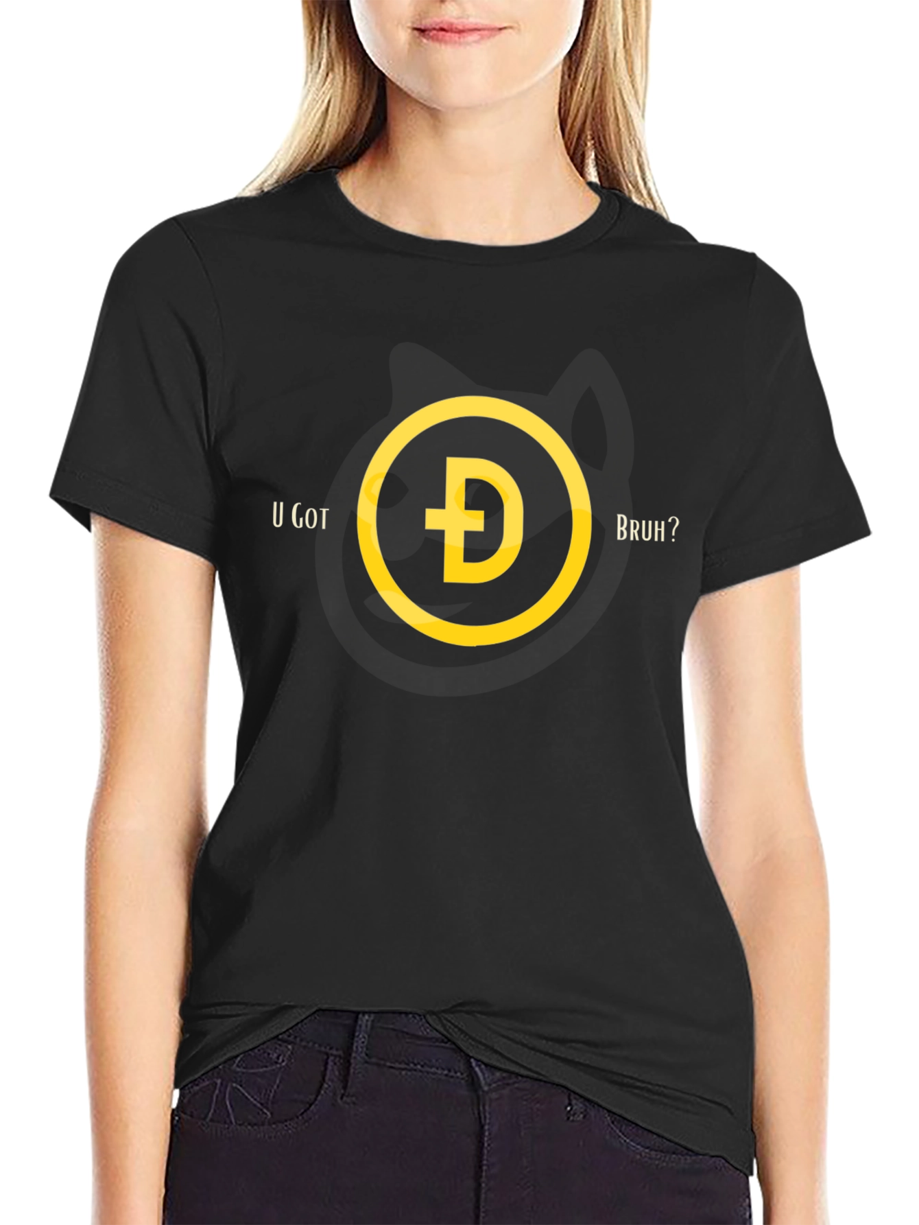 U Got ETH Bruh? Black T-Shirt Crypto Ethereum Meme