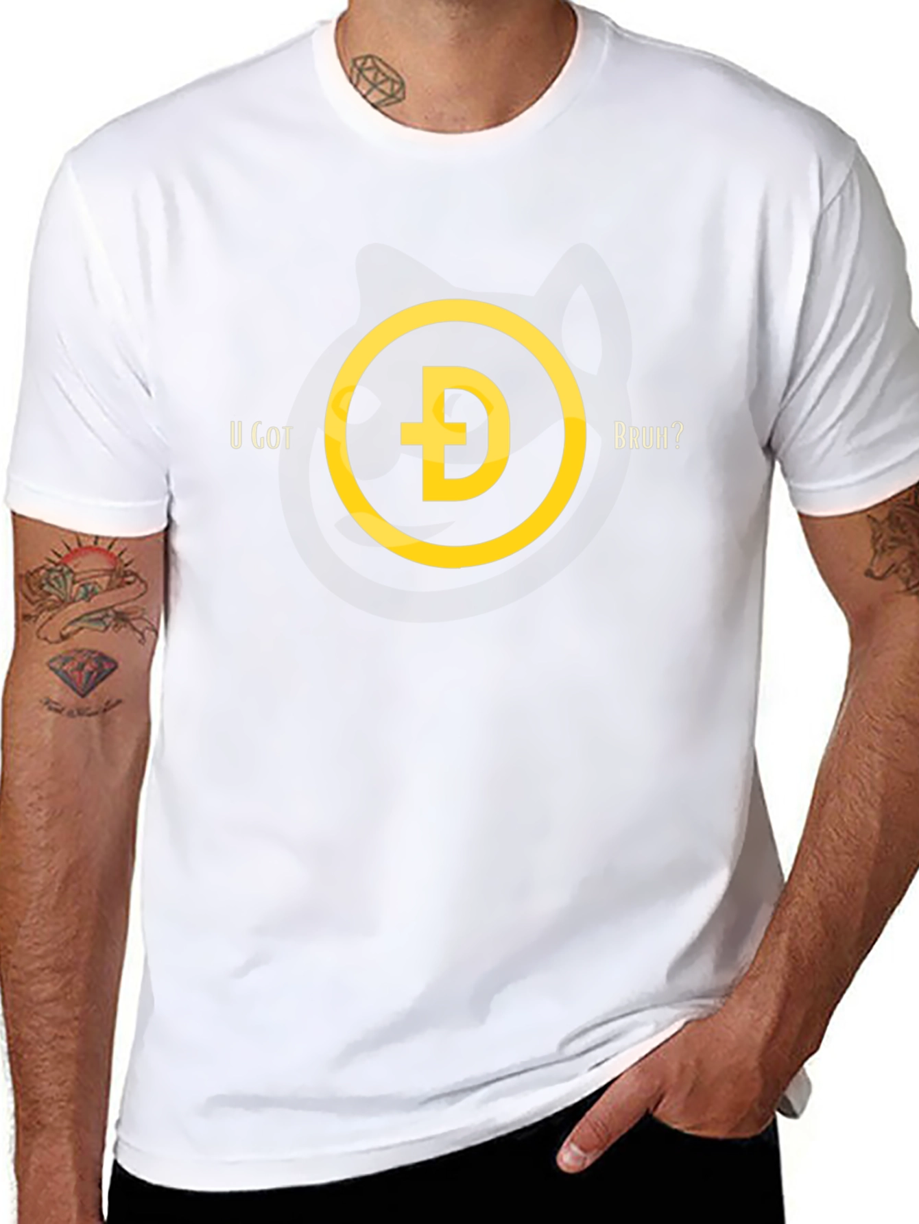 U Got ETH Bruh? Black T-Shirt Crypto Ethereum Meme