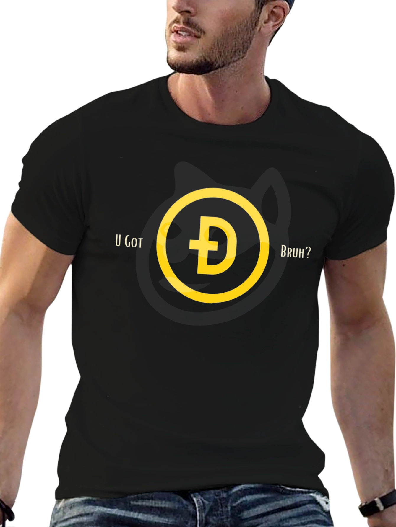 U Got ETH Bruh? Black T-Shirt Crypto Ethereum Meme
