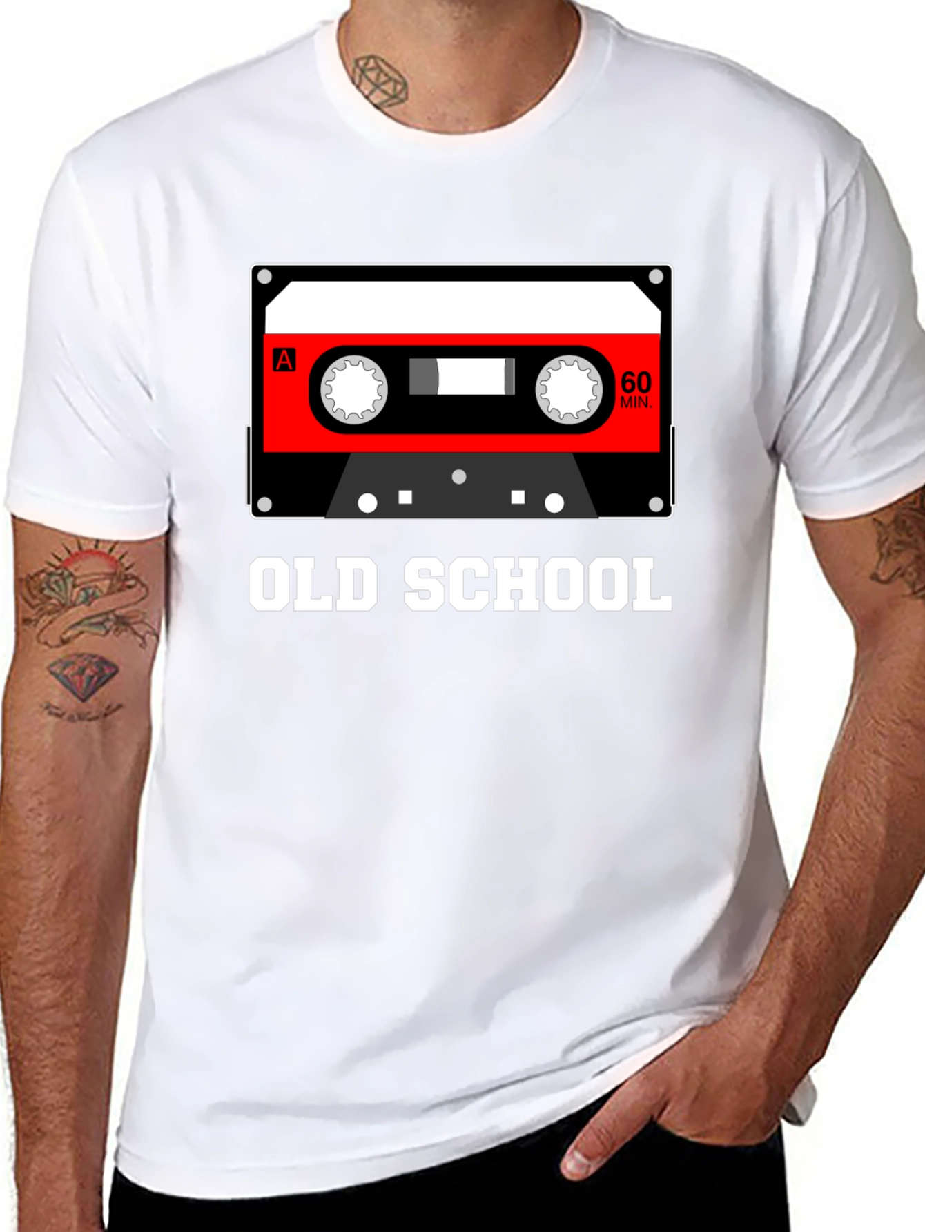 Retro Cassette Tape Old School T-Shirt