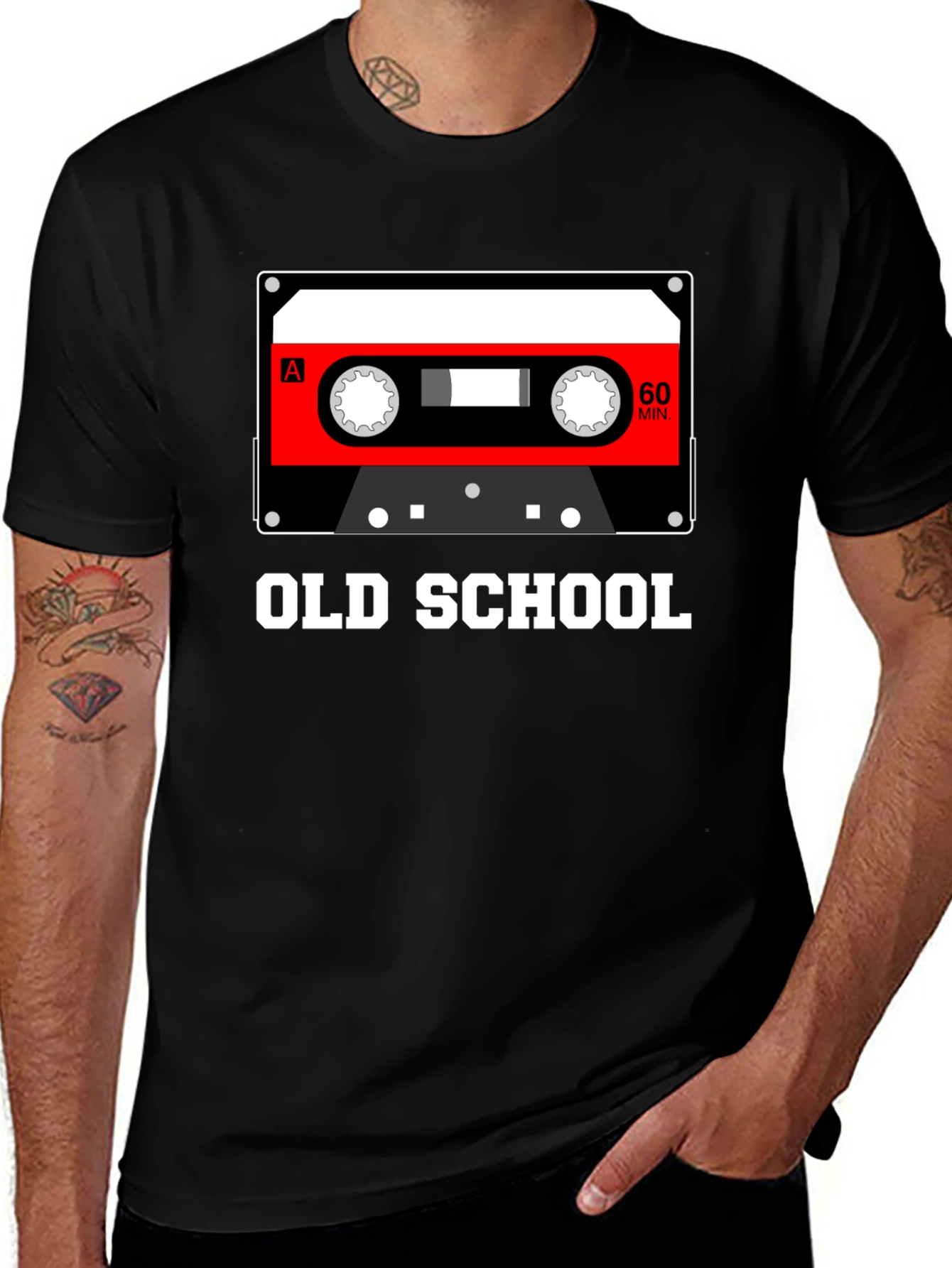 Retro Cassette Tape Old School T-Shirt
