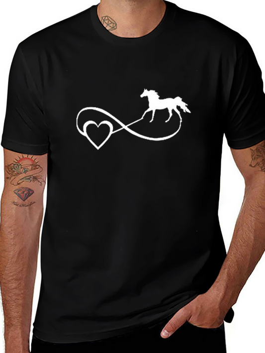 Horse & Heart Infinity Graphic Tee