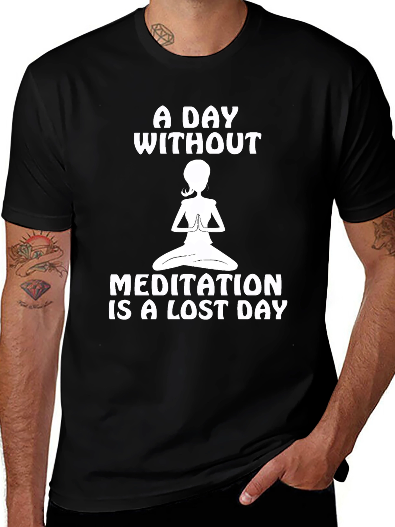 Meditation is a Lost Day T-Shirt